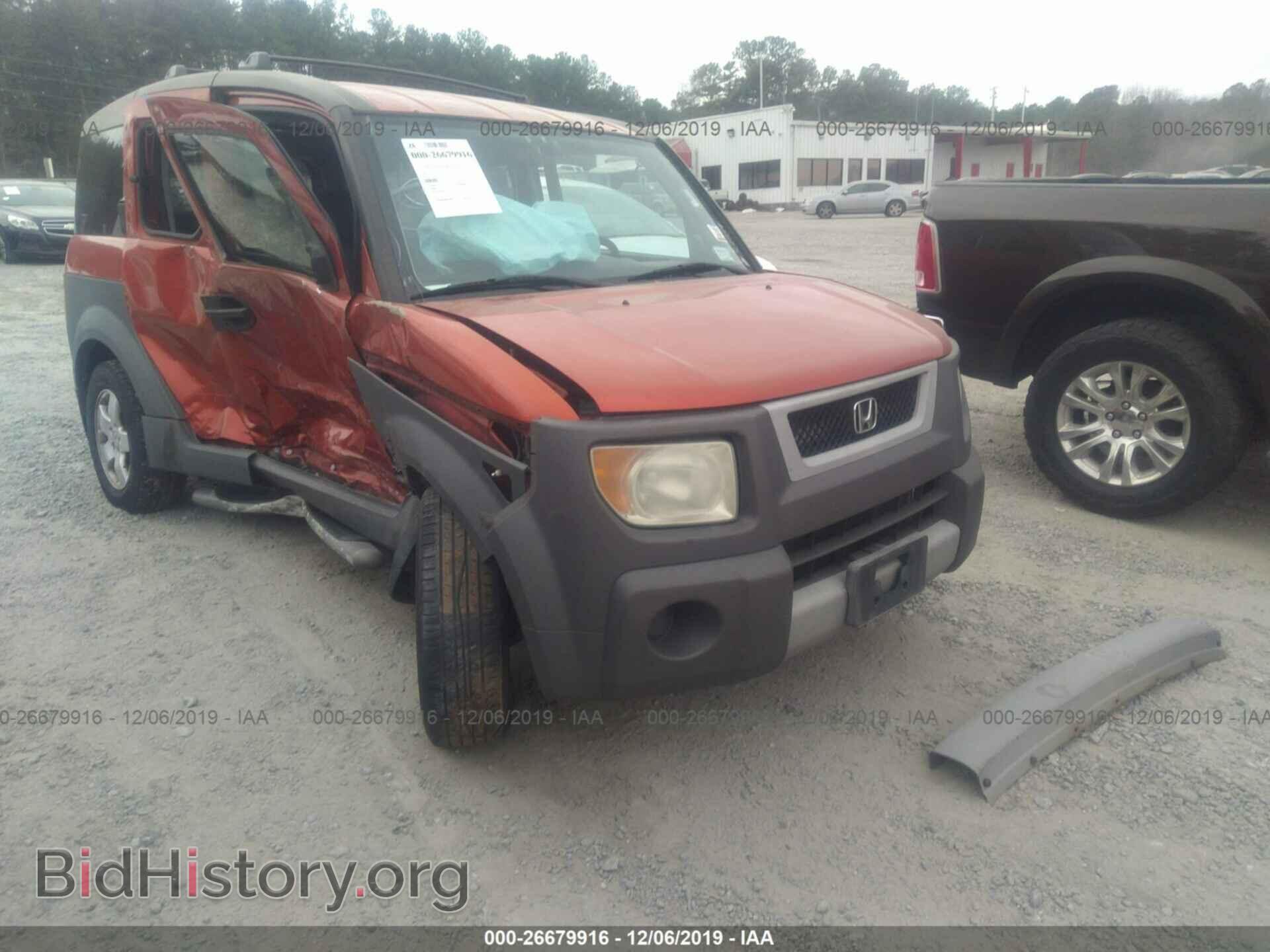 Фотография 5J6YH28503L016302 - HONDA ELEMENT 2003