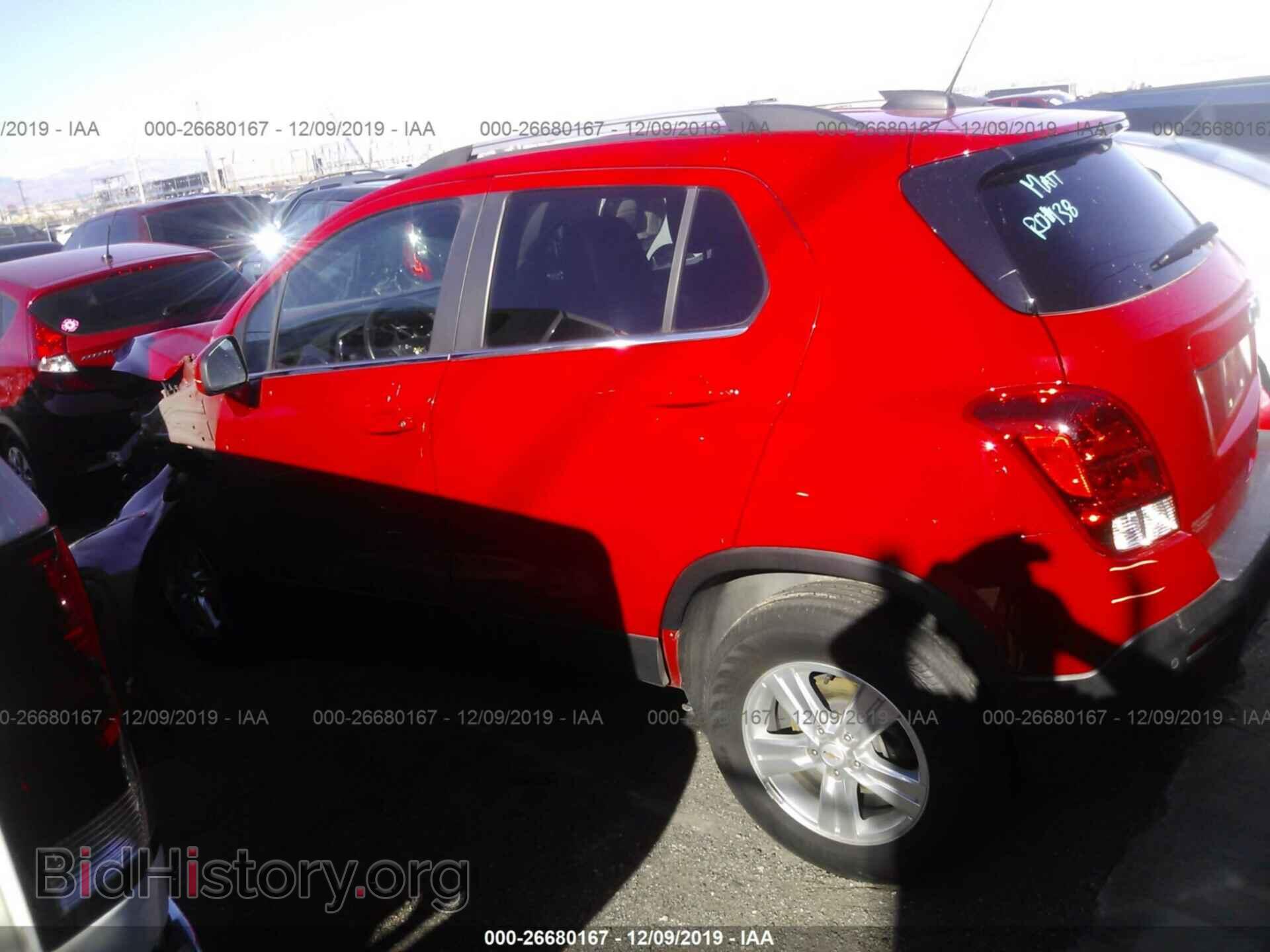 2016 CHEVROLET TRAX - VIN: KL7CJPSB6GB720173 - Фото 3