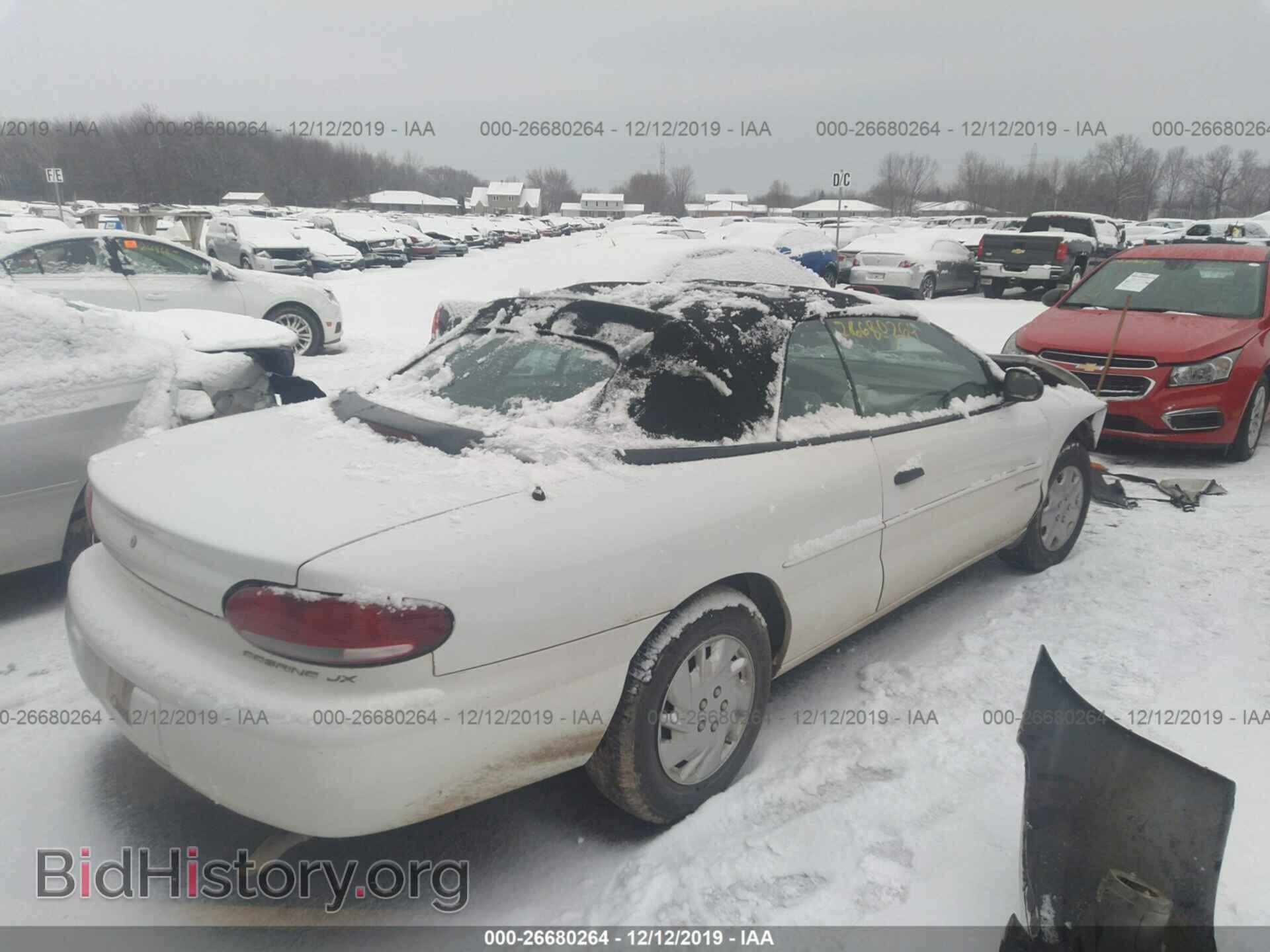 2000 CHRYSLER SEBRING - VIN: 3C3EL45H7YT217079 - Фото 4