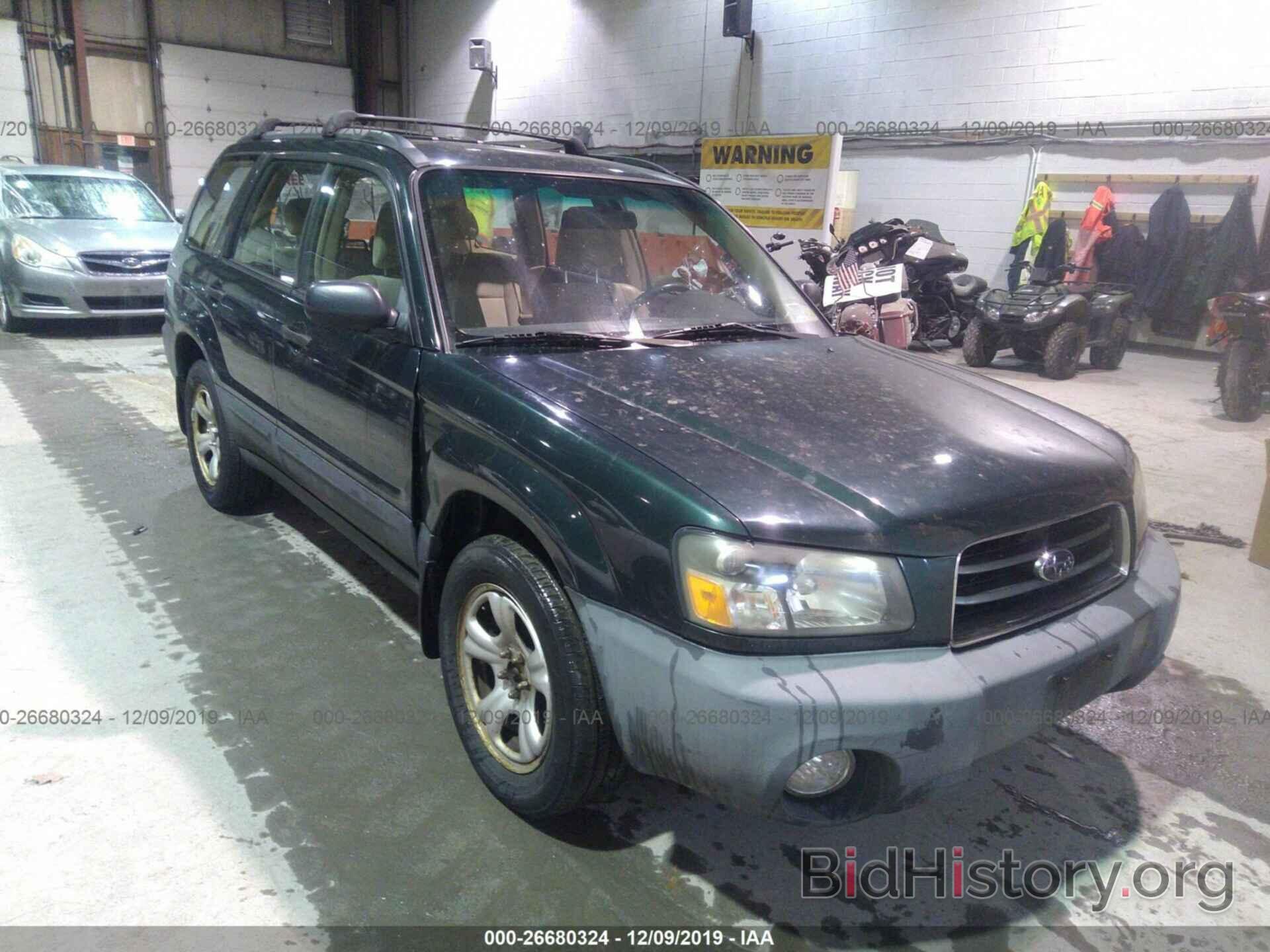 Photo JF1SG63673H746450 - SUBARU FORESTER 2003