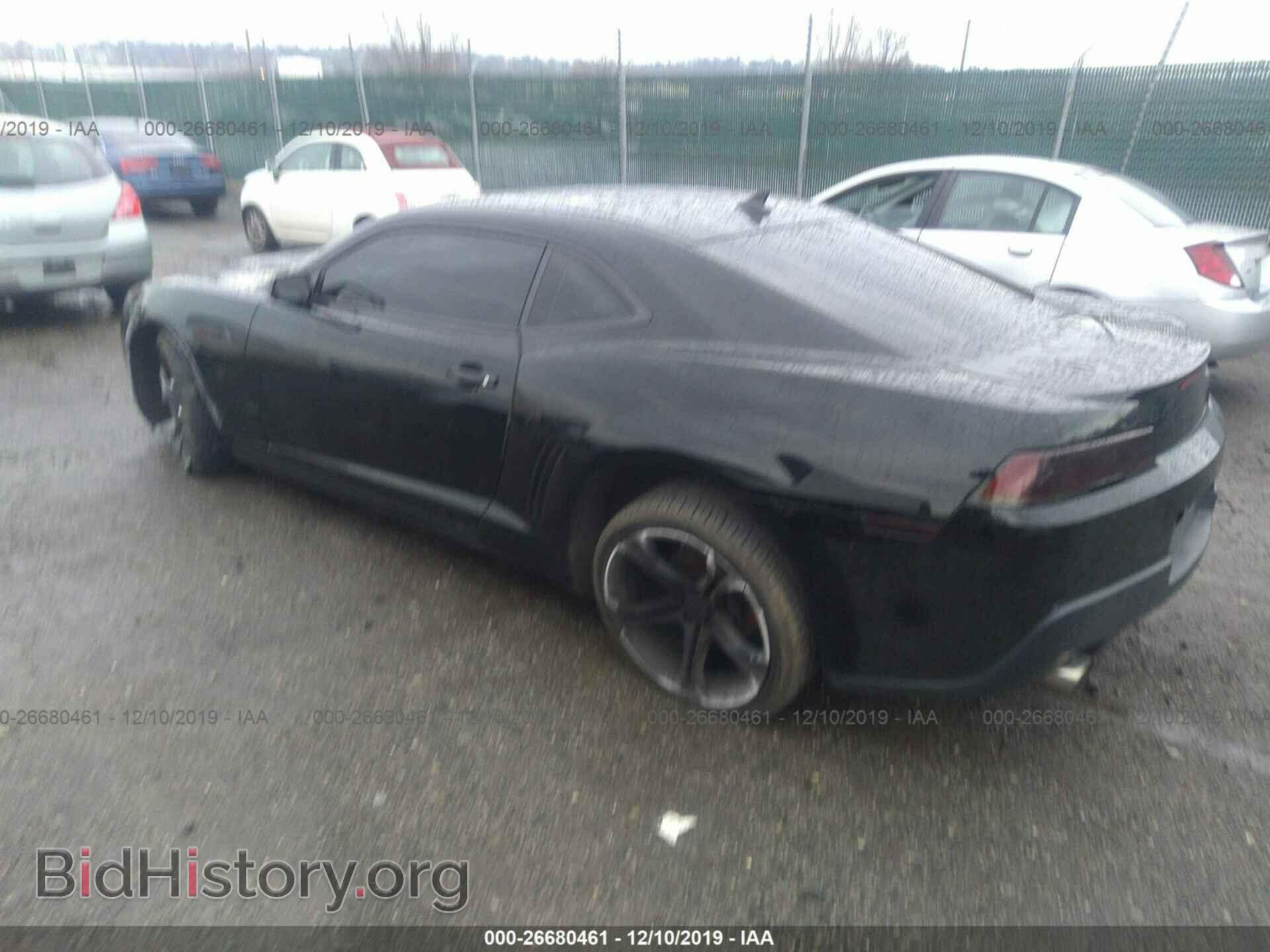 2014 CHEVROLET CAMARO - VIN: 2G1FA1E39E9308855 - Фото 3
