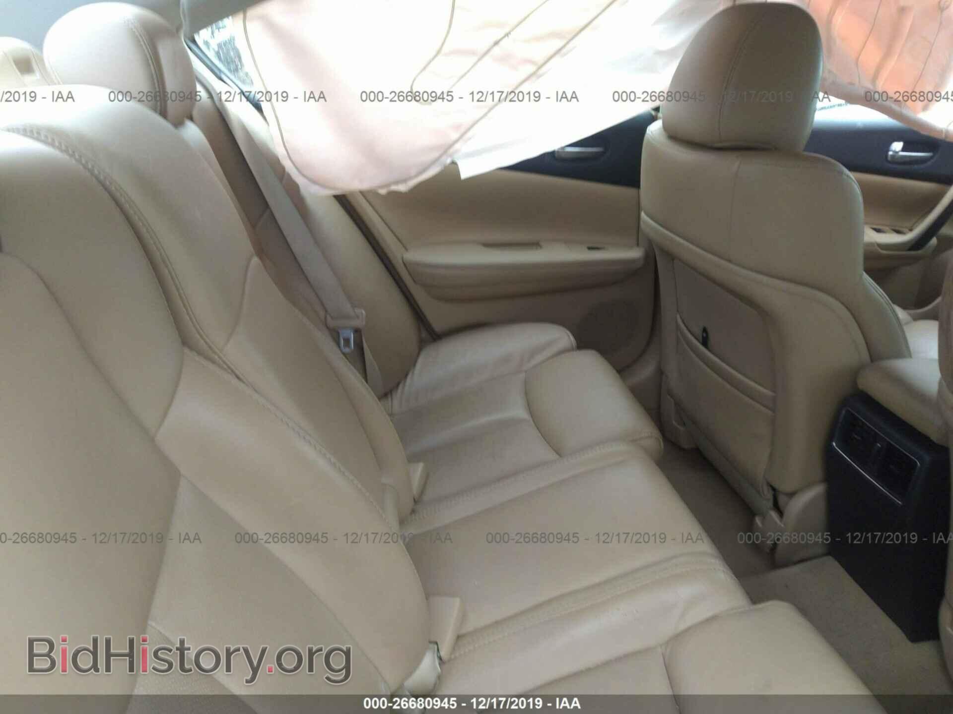 2011 NISSAN MAXIMA - VIN: 1N4AA5AP6BC837501 - Фото 8