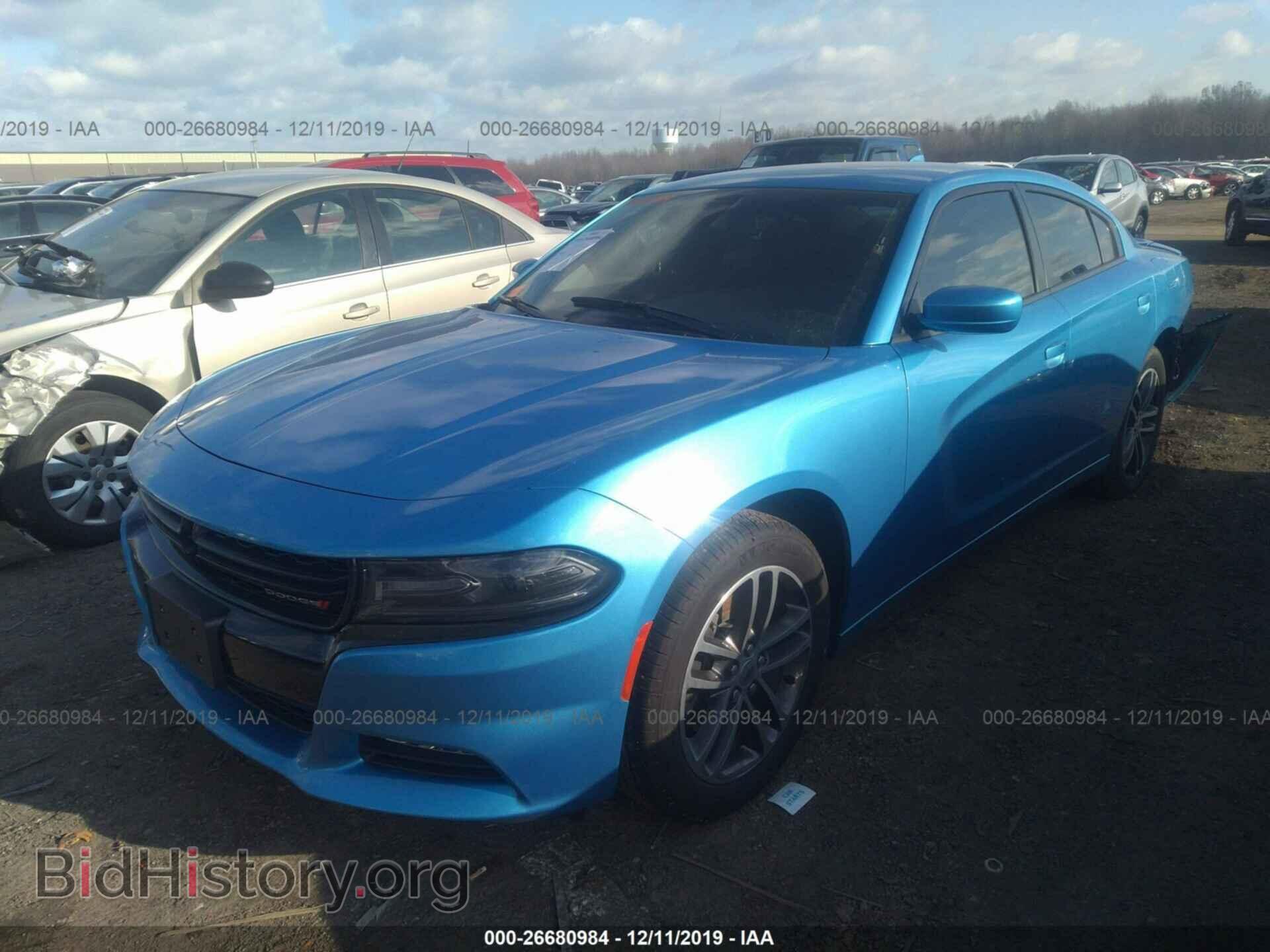 2019 DODGE CHARGER - VIN: 2C3CDXJG9KH533425 - Photo 2
