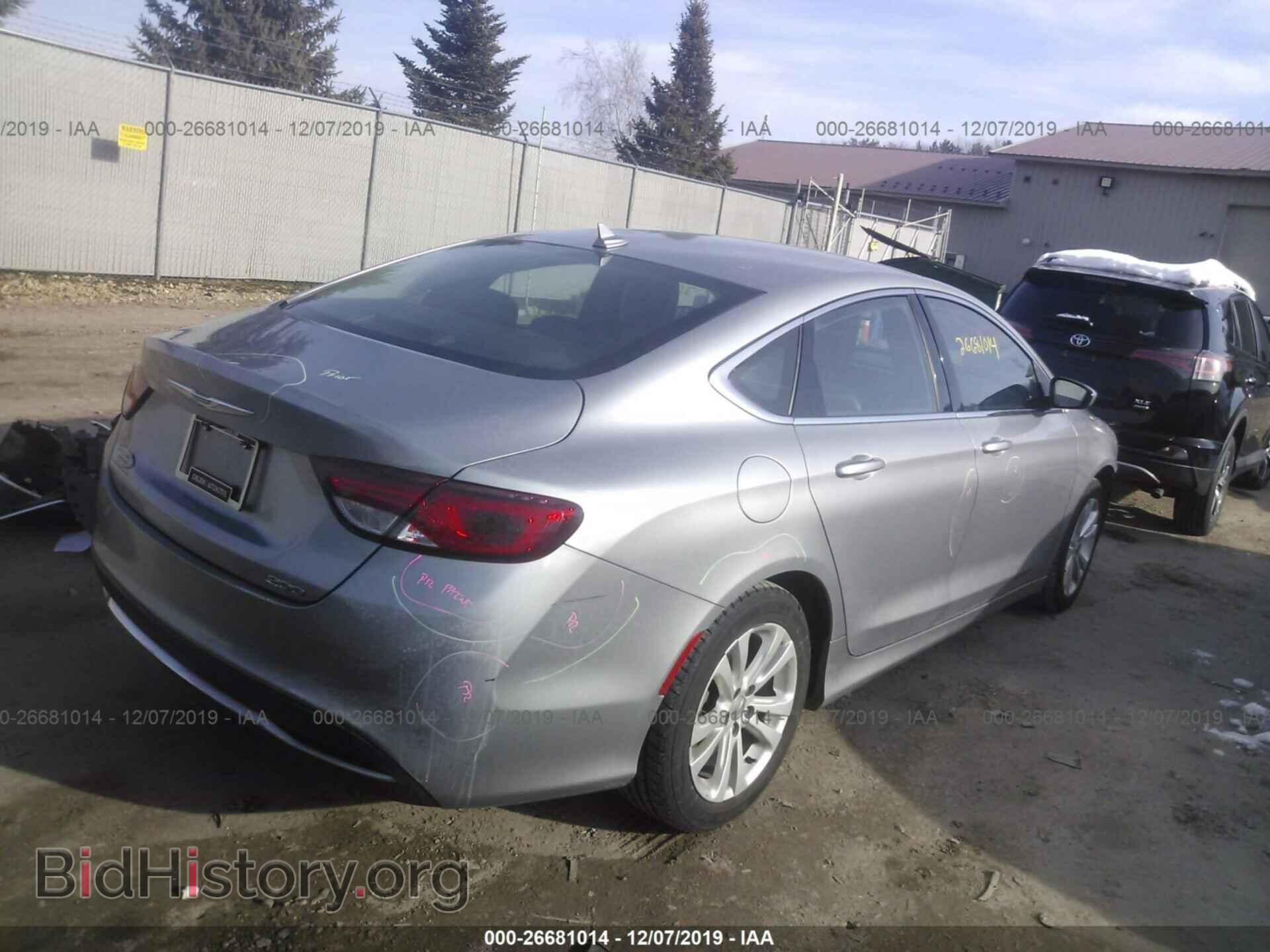 2015 Chrysler 200 - VIN: 1C3CCCAB3FN695208 - Фото 4