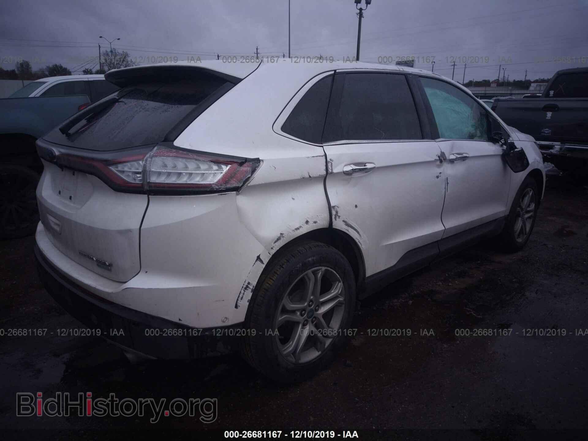 2015 FORD EDGE - VIN: 2FMPK3K93FBB08752 - Фото 4