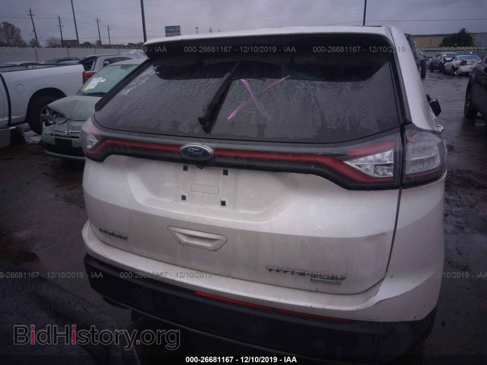2015 FORD EDGE - VIN: 2FMPK3K93FBB08752 - Фото 6