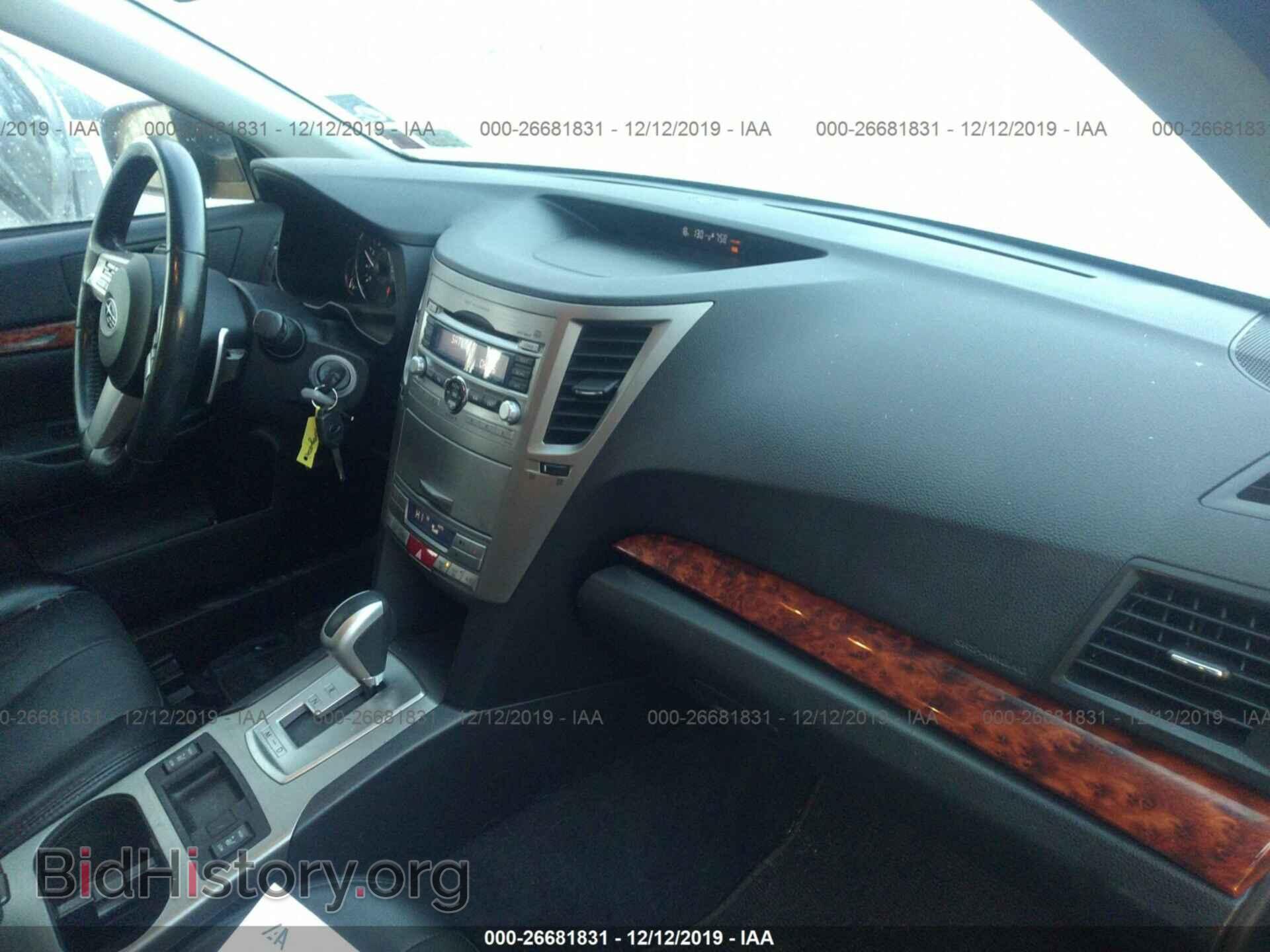 2011 SUBARU OUTBACK - VIN: 4S4BRBKC8B3330449 - Фото 5