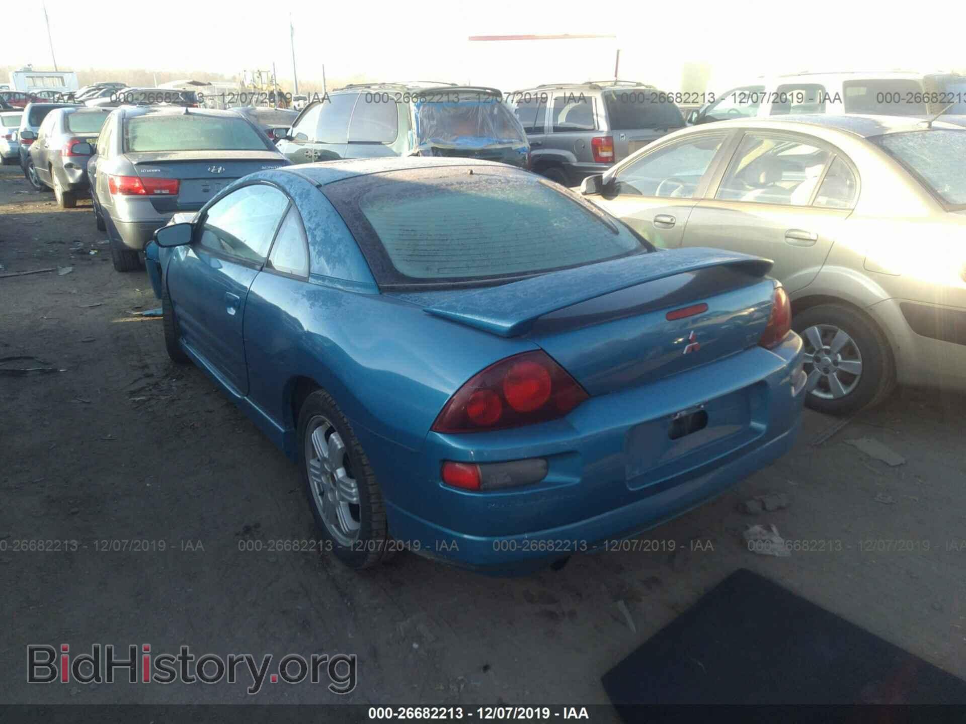 2000 Mitsubishi Eclipse - VIN: 4A3AC54L1YE079140 - Фото 3