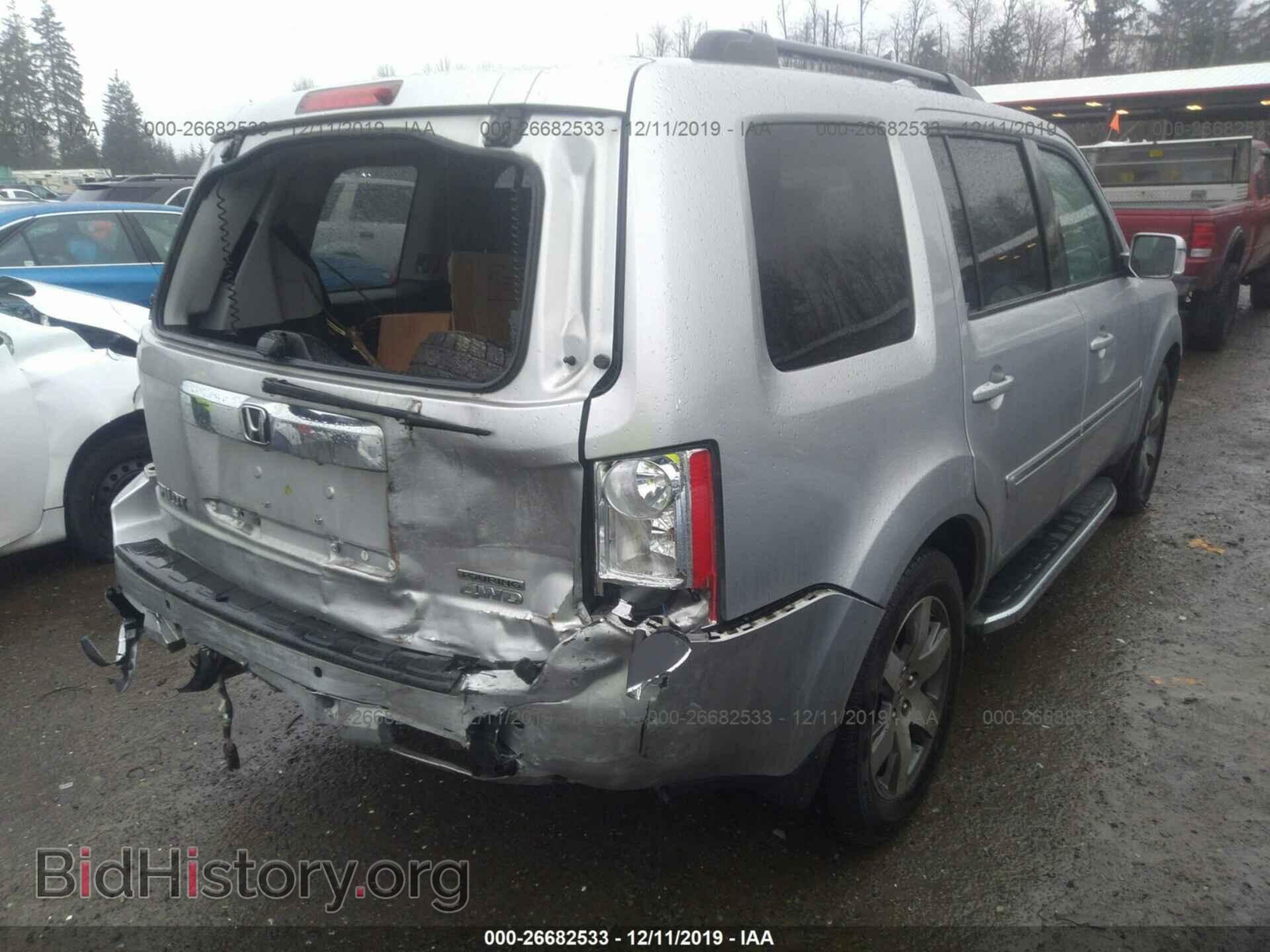 2014 HONDA PILOT - VIN: 5FNYF4H92EB024238 - Фото 4