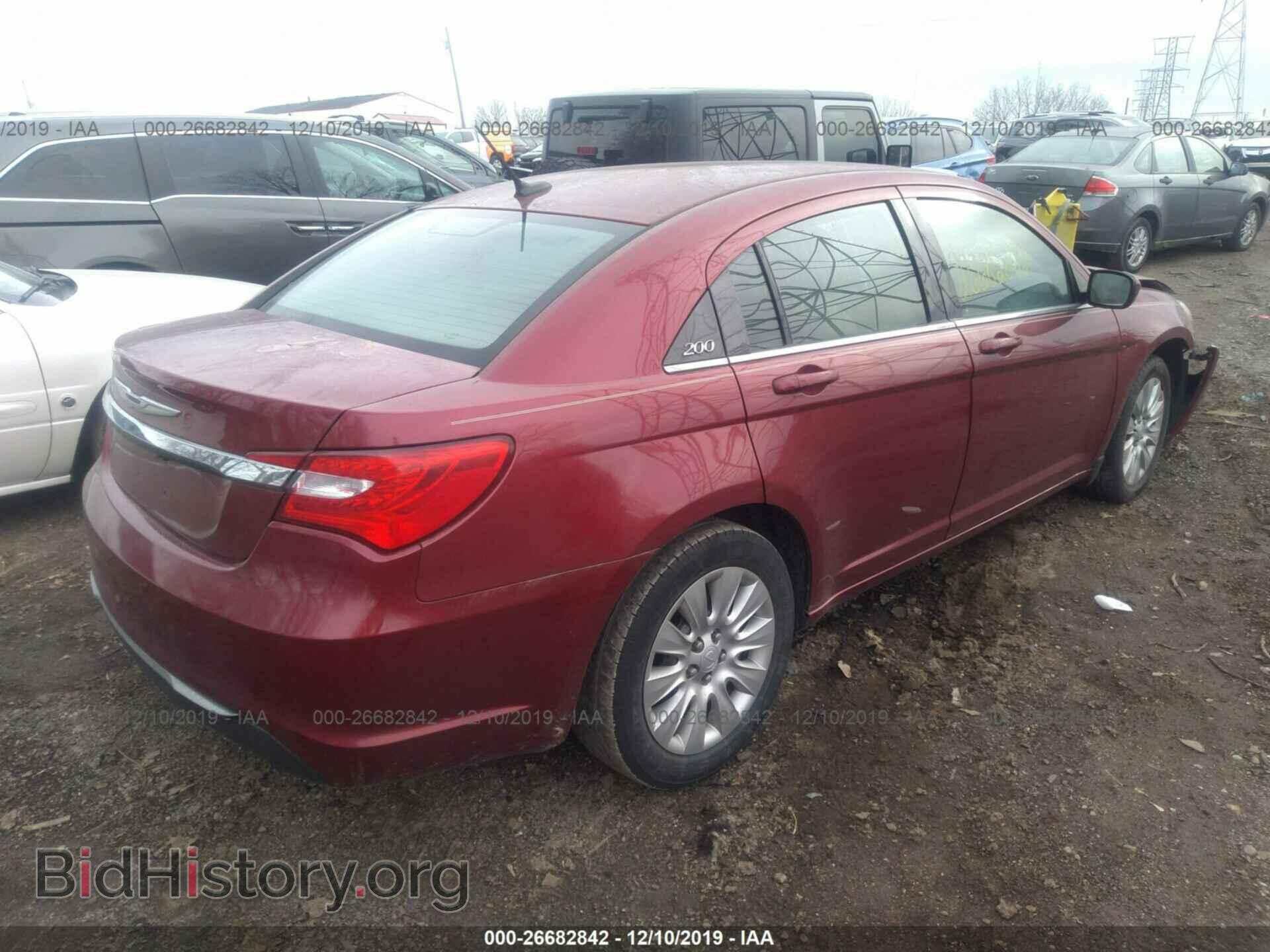 2013 CHRYSLER 200 - VIN: 1C3CCBABXDN561769 - Фото 4