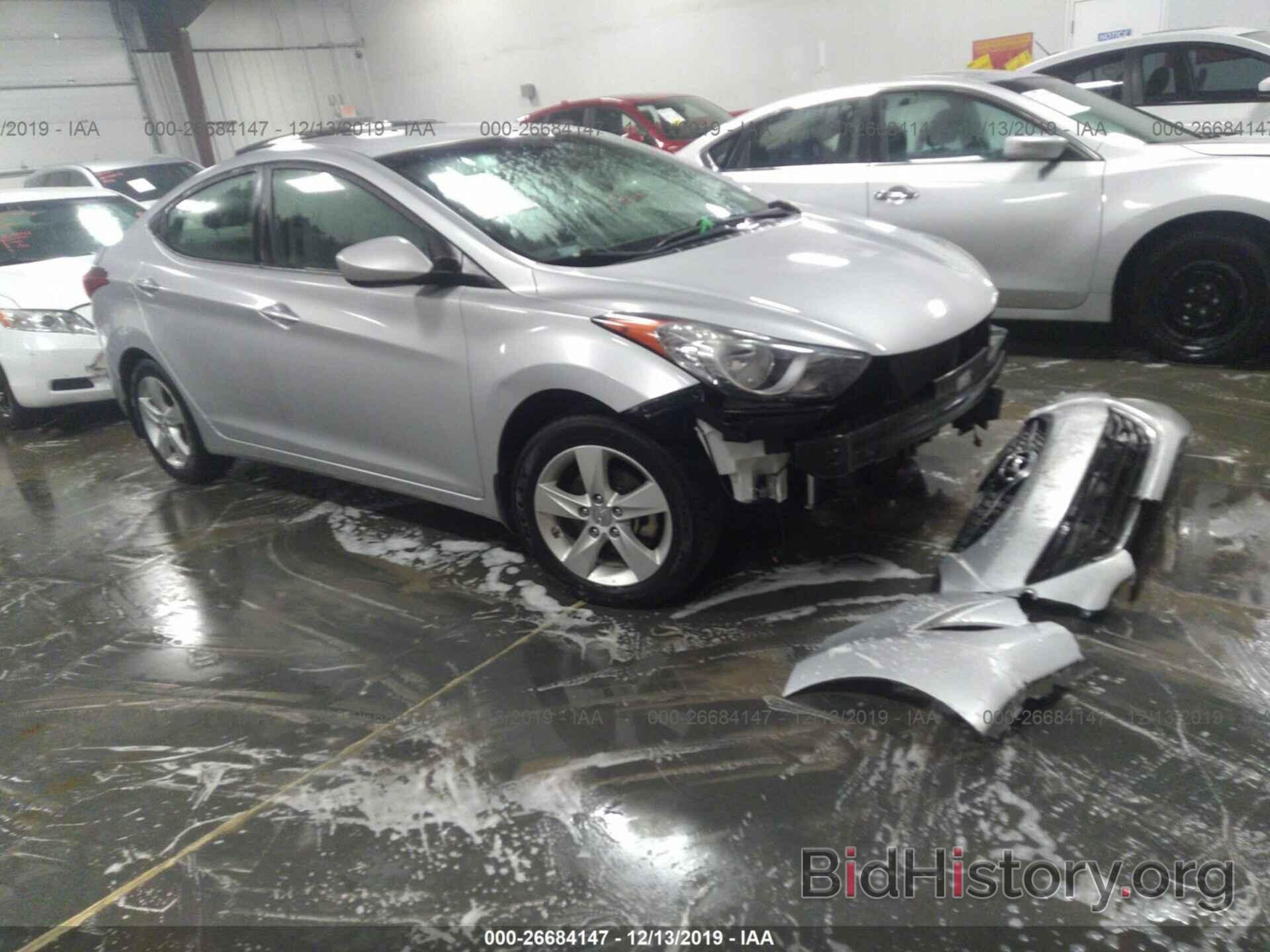 Photo KMHDH4AE7DU915854 - HYUNDAI ELANTRA 2013