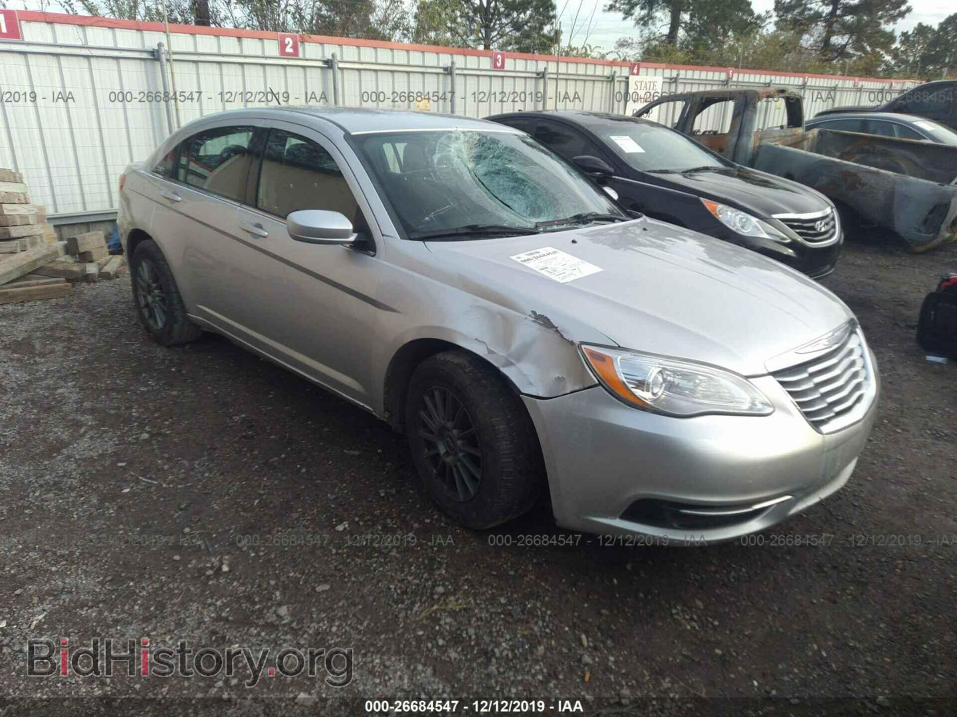 Фотография 1C3CCBAB0CN319829 - CHRYSLER 200 2012