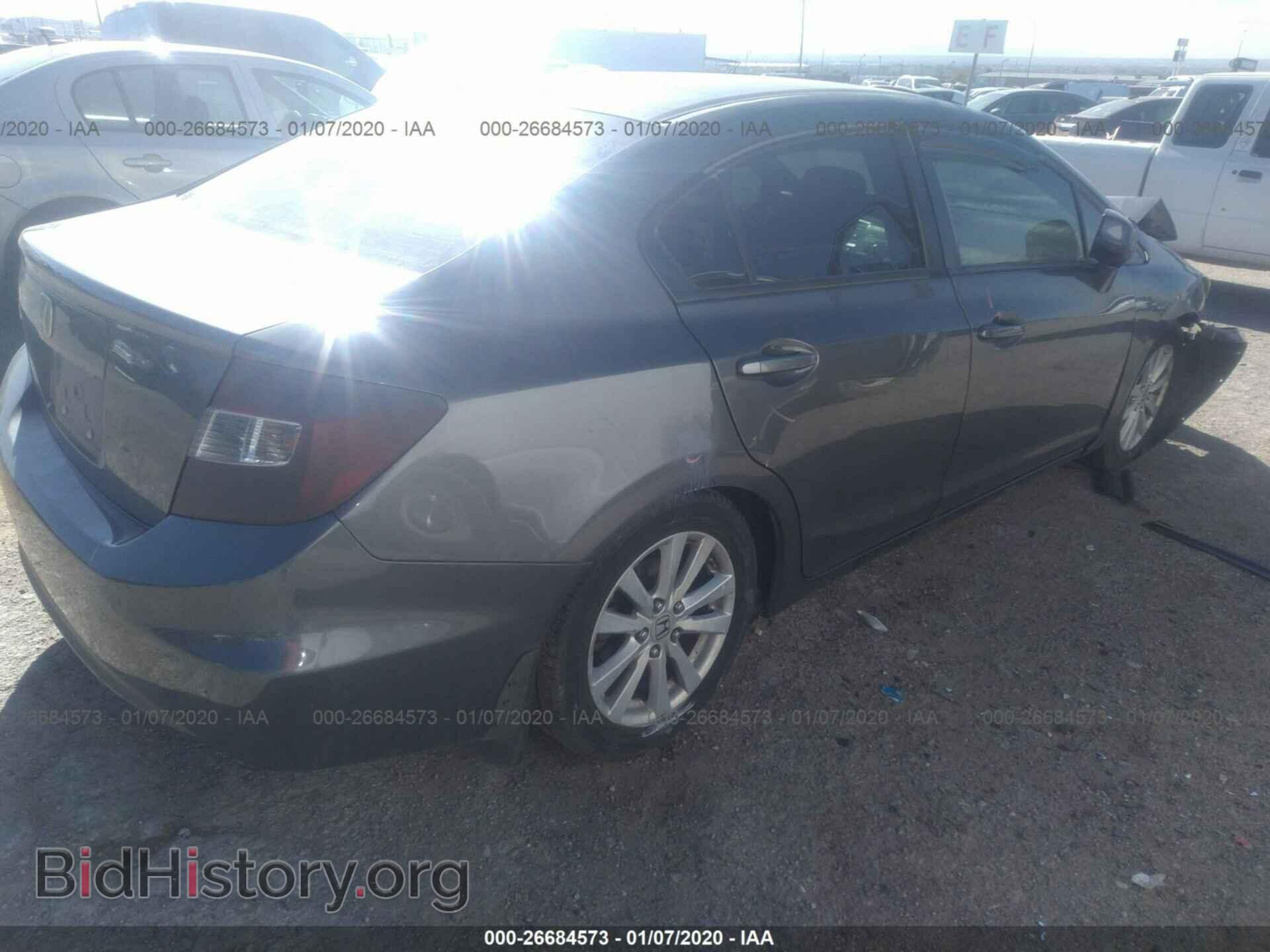 2012 HONDA CIVIC - VIN: 2HGFB2F83CH611123 - Photo 4
