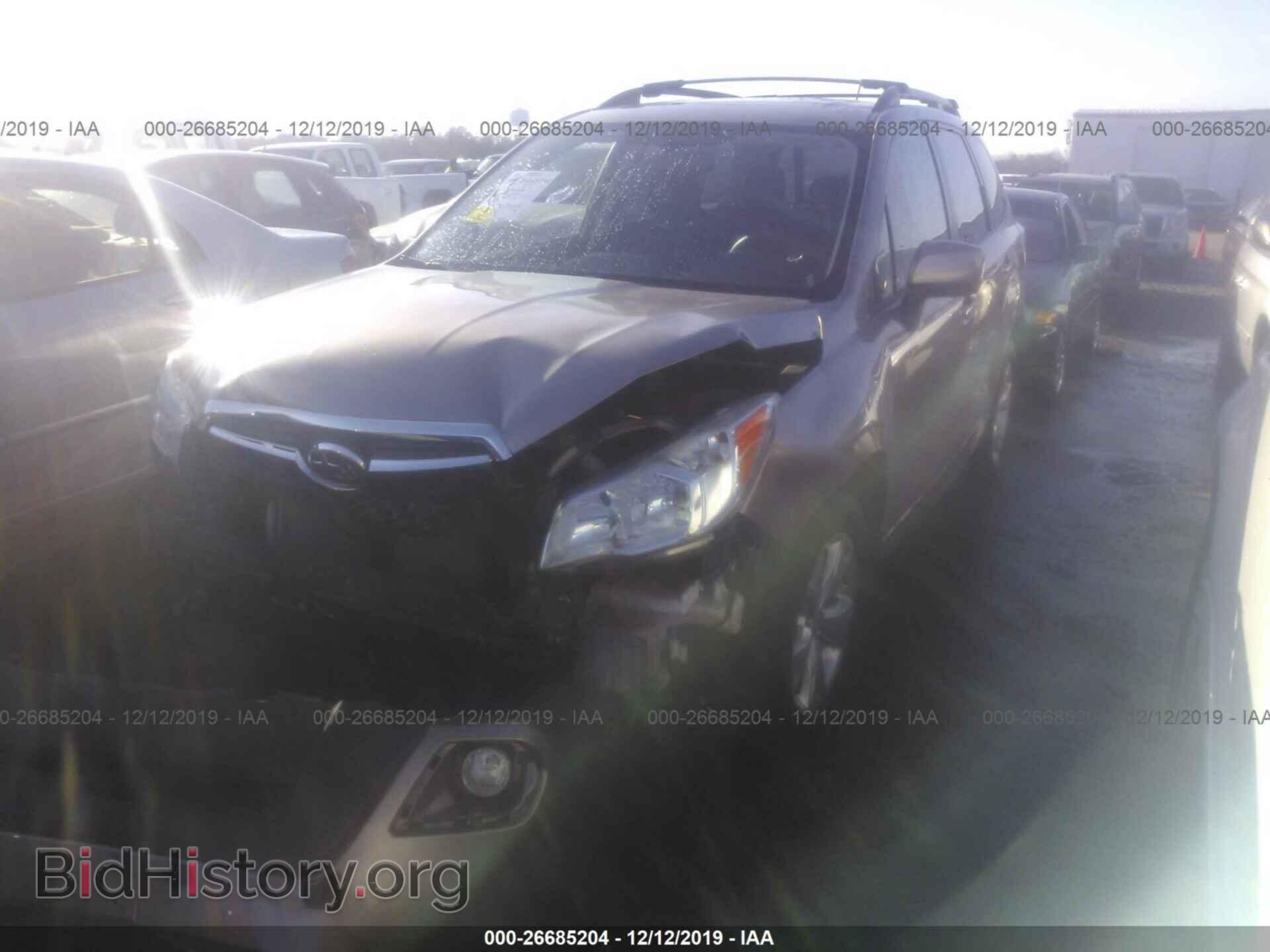 2014 SUBARU FORESTER - VIN: JF2SJAEC3EH416911 - Фото 2