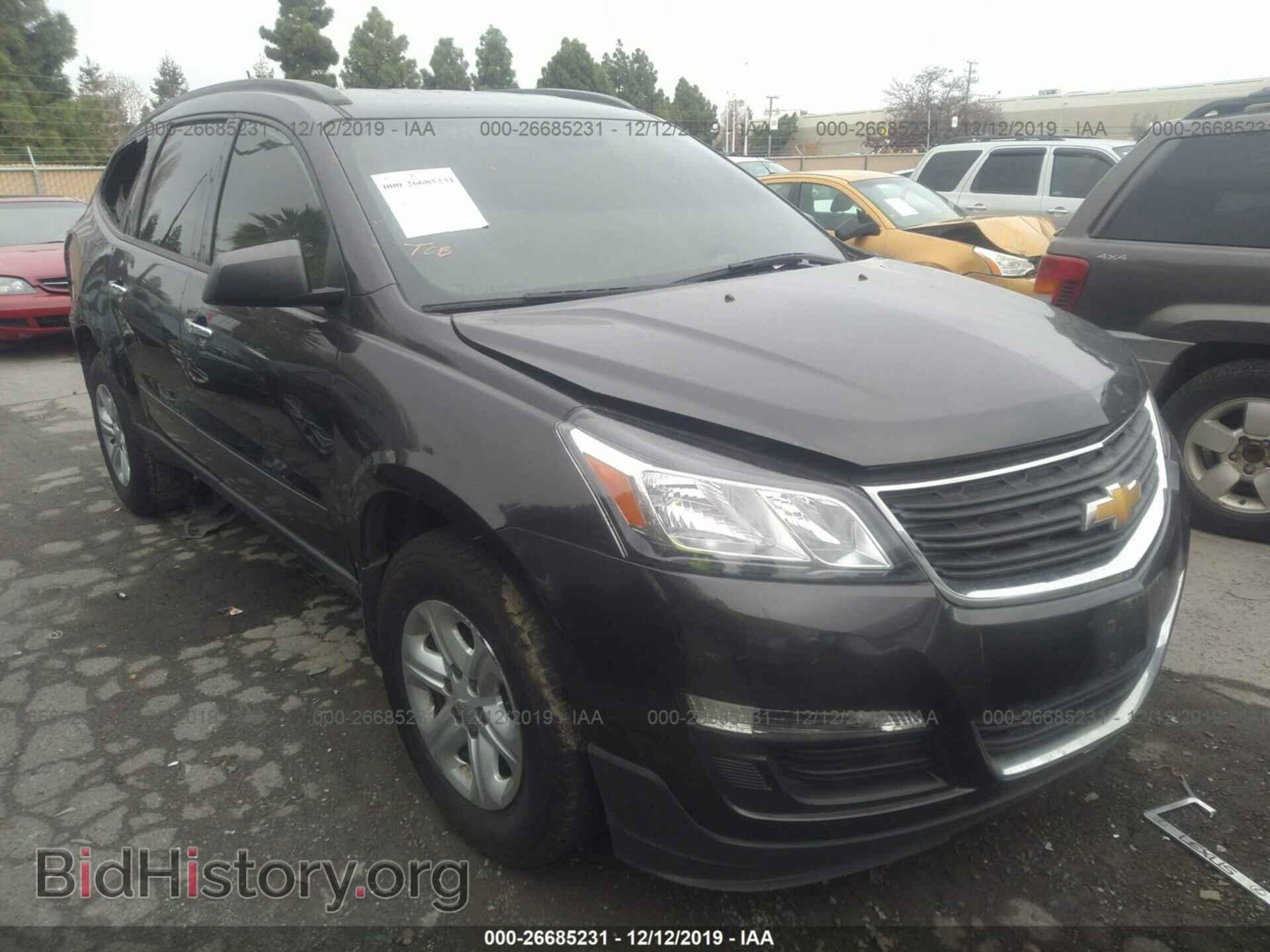 Фотография 1GNKRFED4EJ229187 - CHEVROLET TRAVERSE 2014