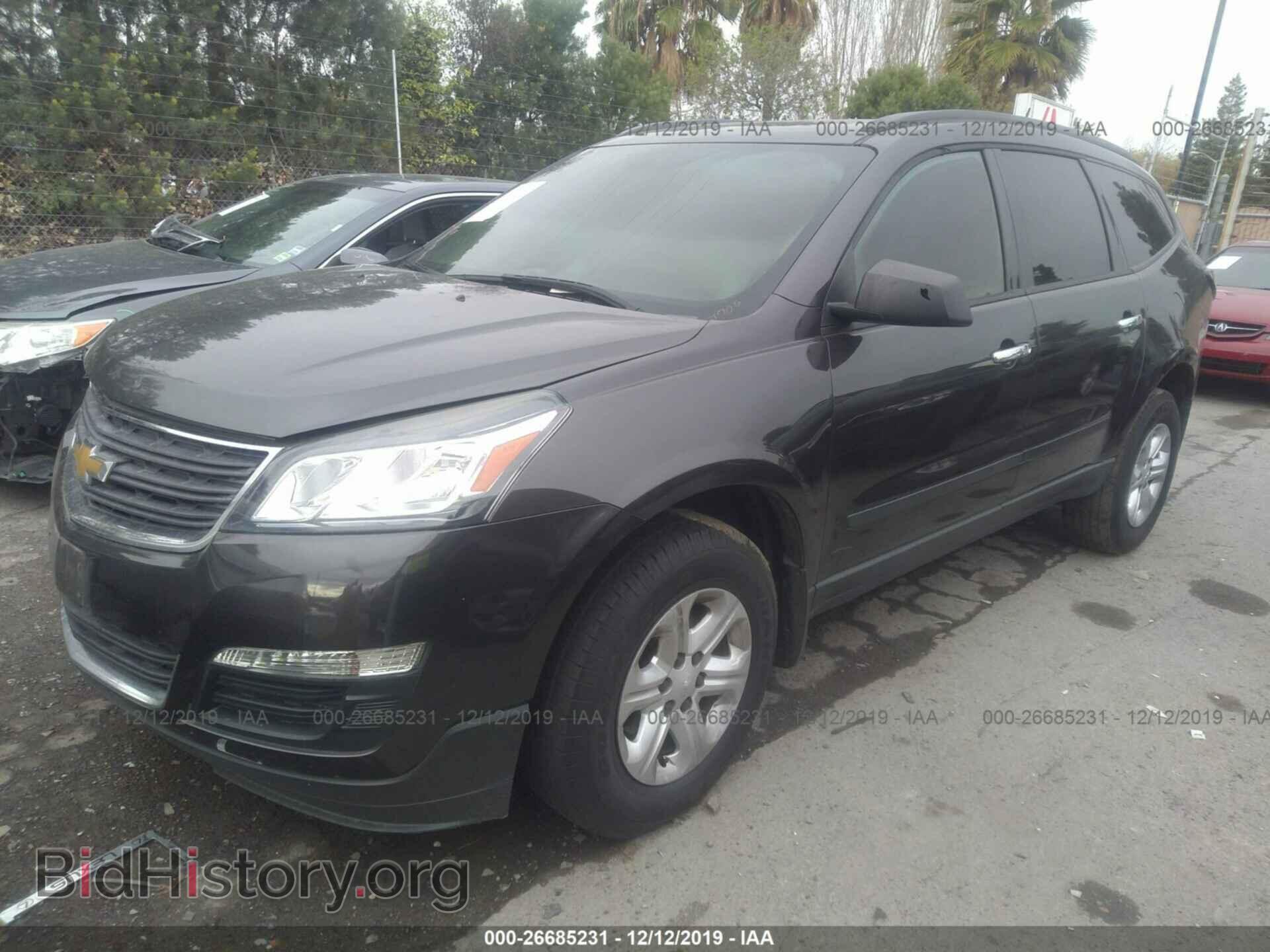 2014 CHEVROLET TRAVERSE - VIN: 1GNKRFED4EJ229187 - Фото 2