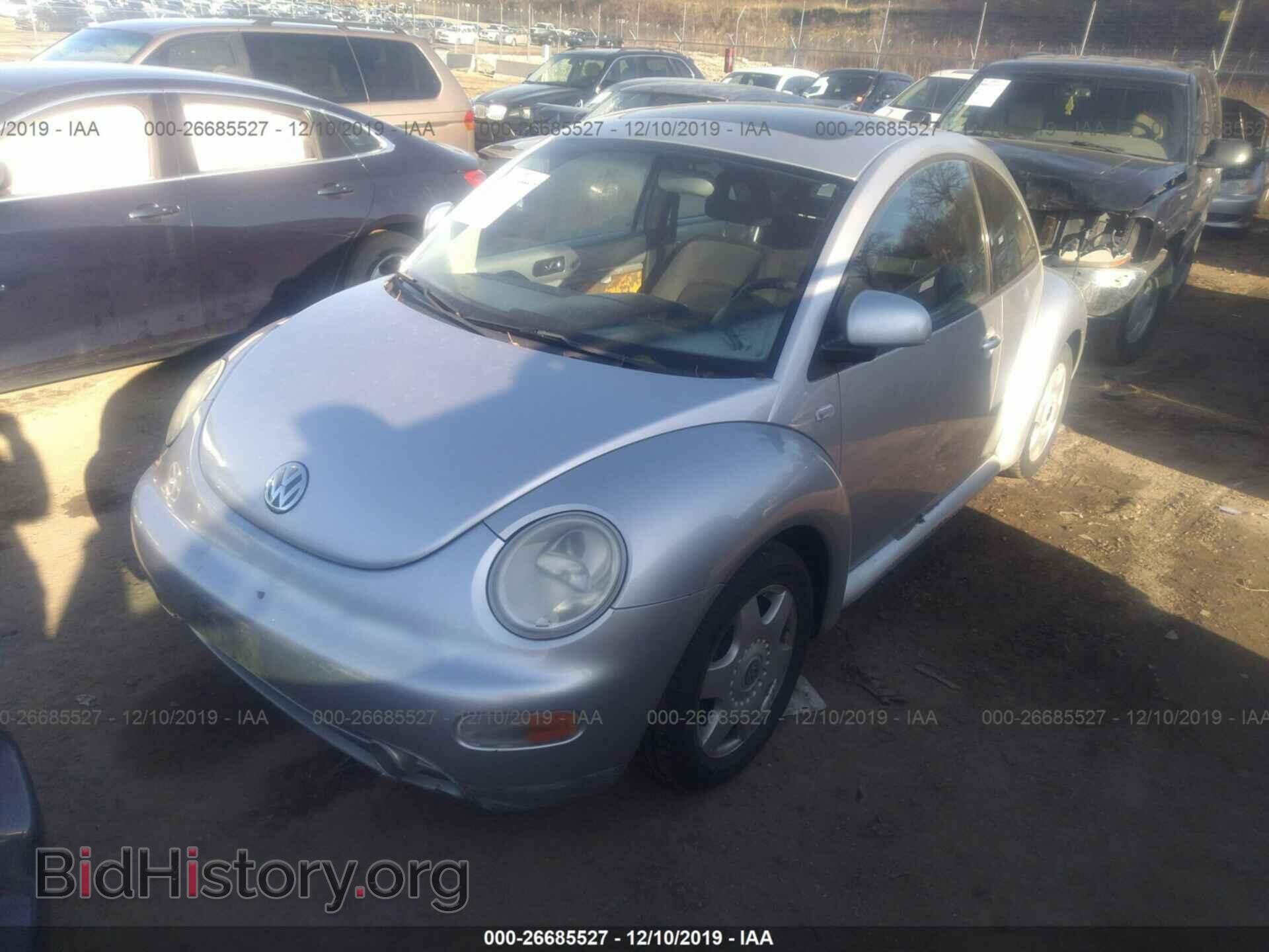 2000 VOLKSWAGEN NEW BEETLE - VIN: 3VWCA21C2YM501492 - Фото 2