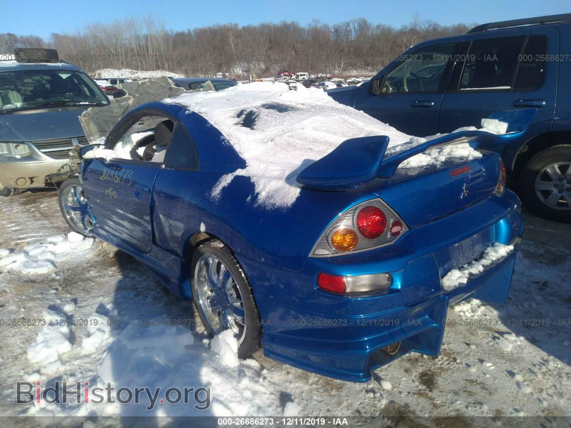 2004 MITSUBISHI ECLIPSE - VIN: 4A3AC84H94E050783 - Фото 3