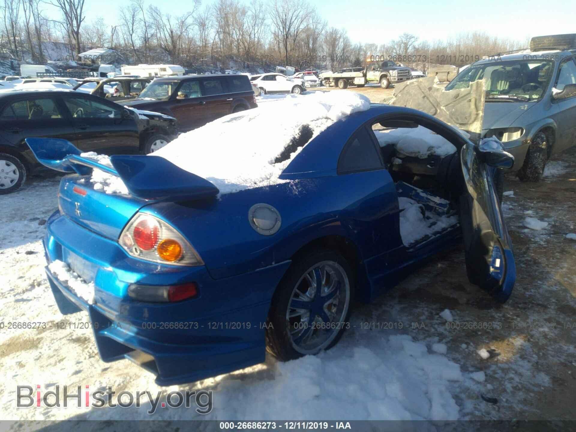 2004 MITSUBISHI ECLIPSE - VIN: 4A3AC84H94E050783 - Фото 4