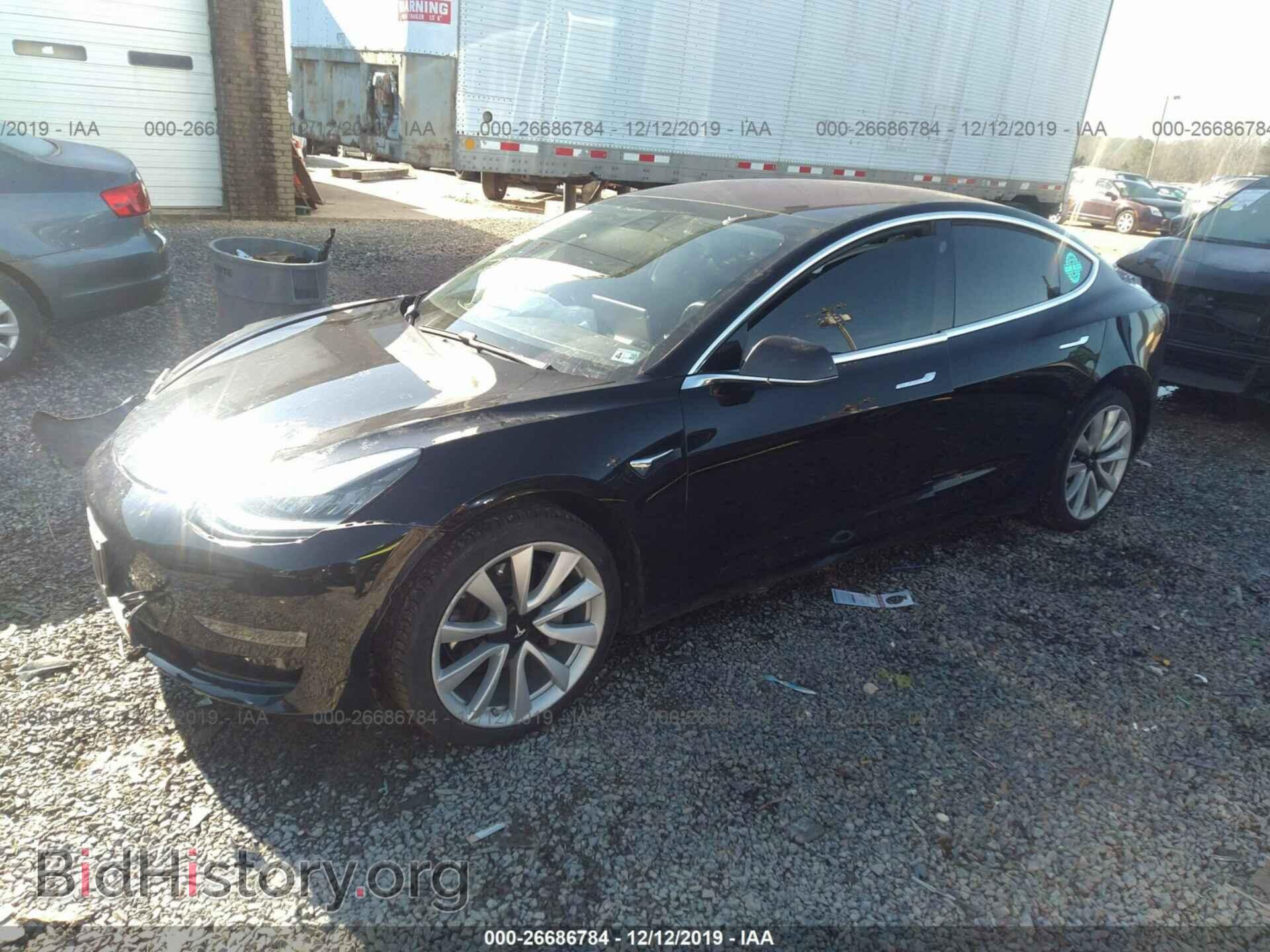 2018 TESLA MODEL 3 - VIN: 5YJ3E1EA6JF007639 - Фото 2