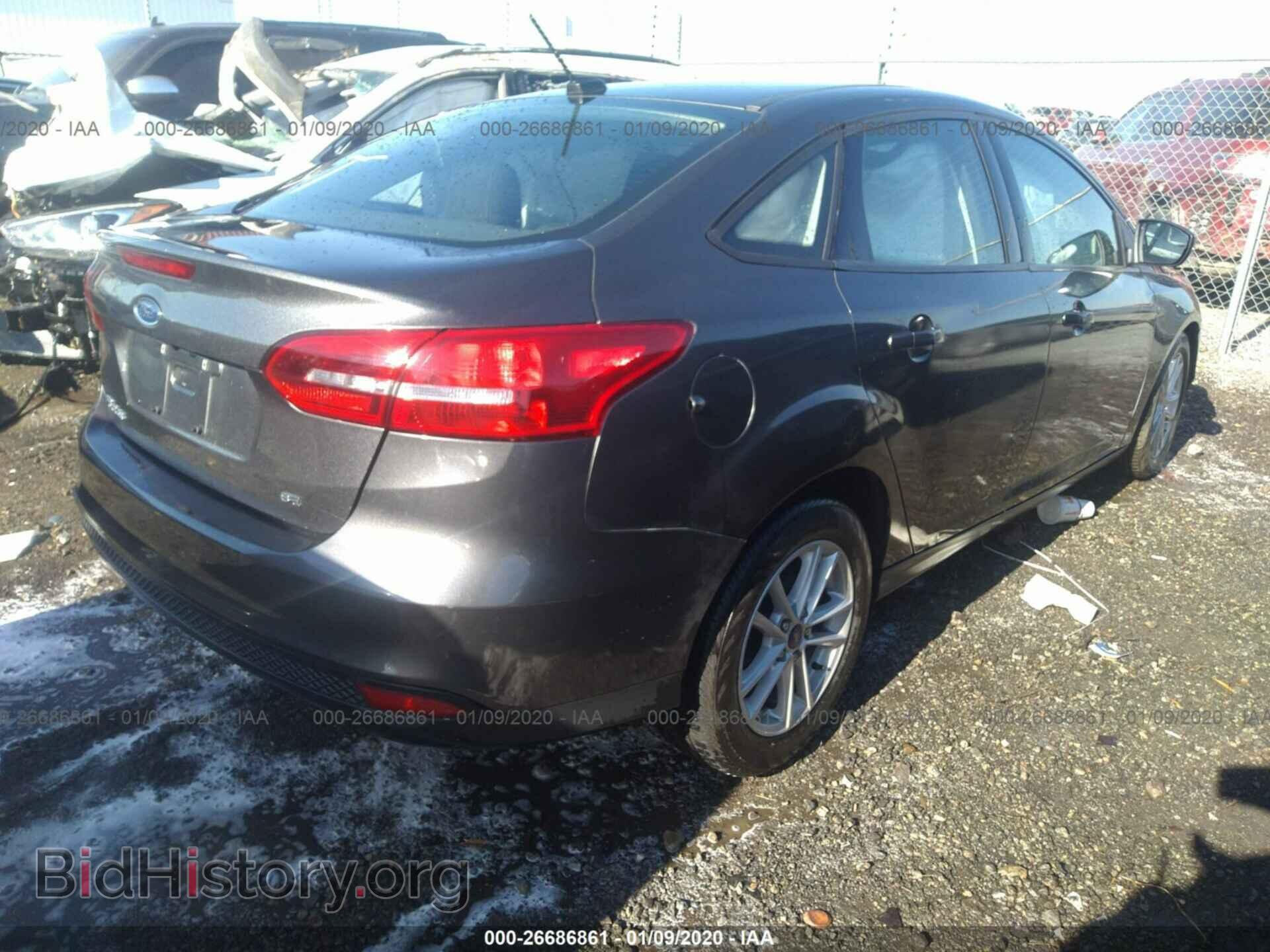 2017 FORD FOCUS - VIN: 1FADP3F23HL259489 - Фото 4