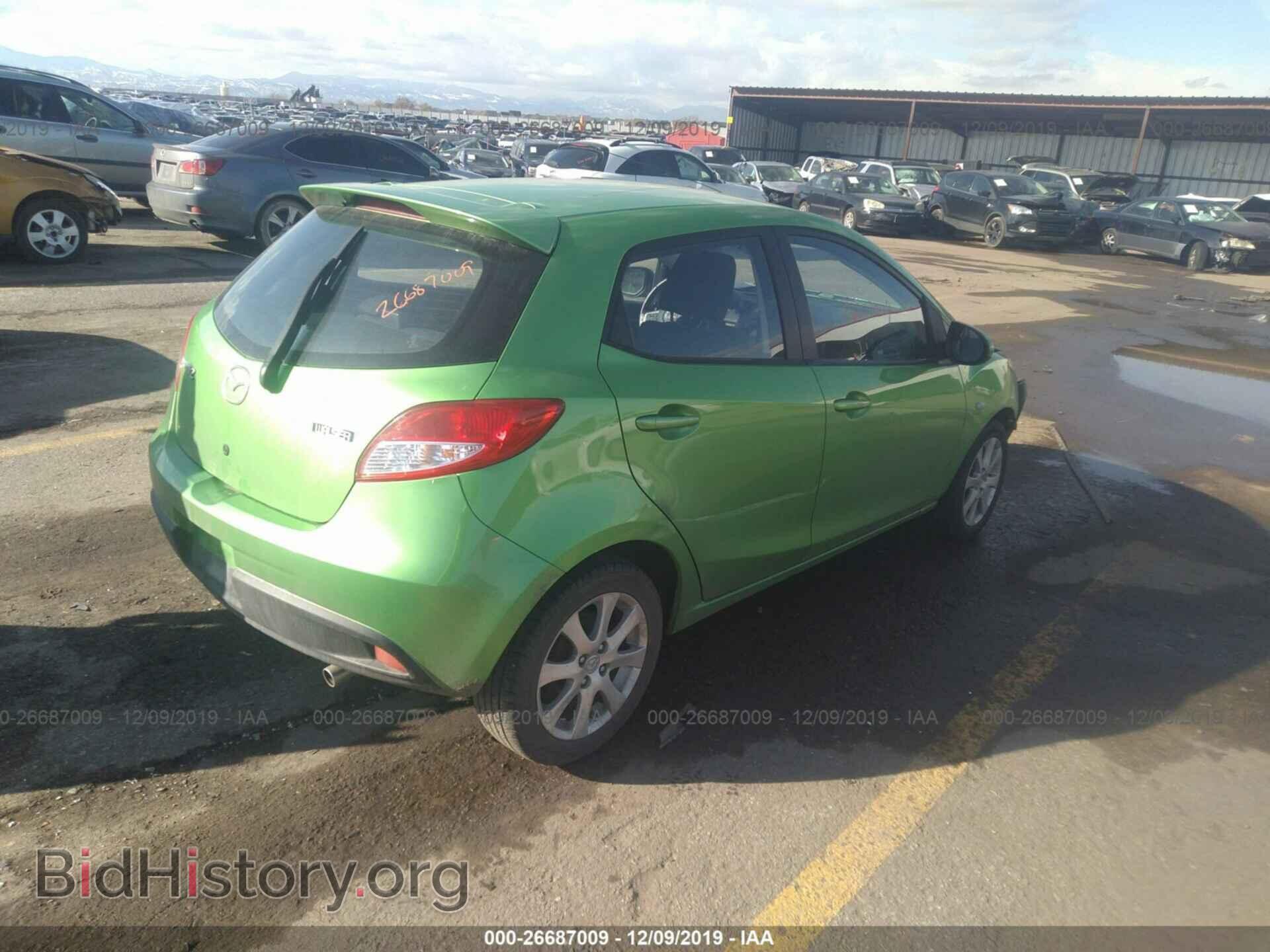 2012 MAZDA MAZDA2 - VIN: JM1DE1LY6C0140200 - Photo 4