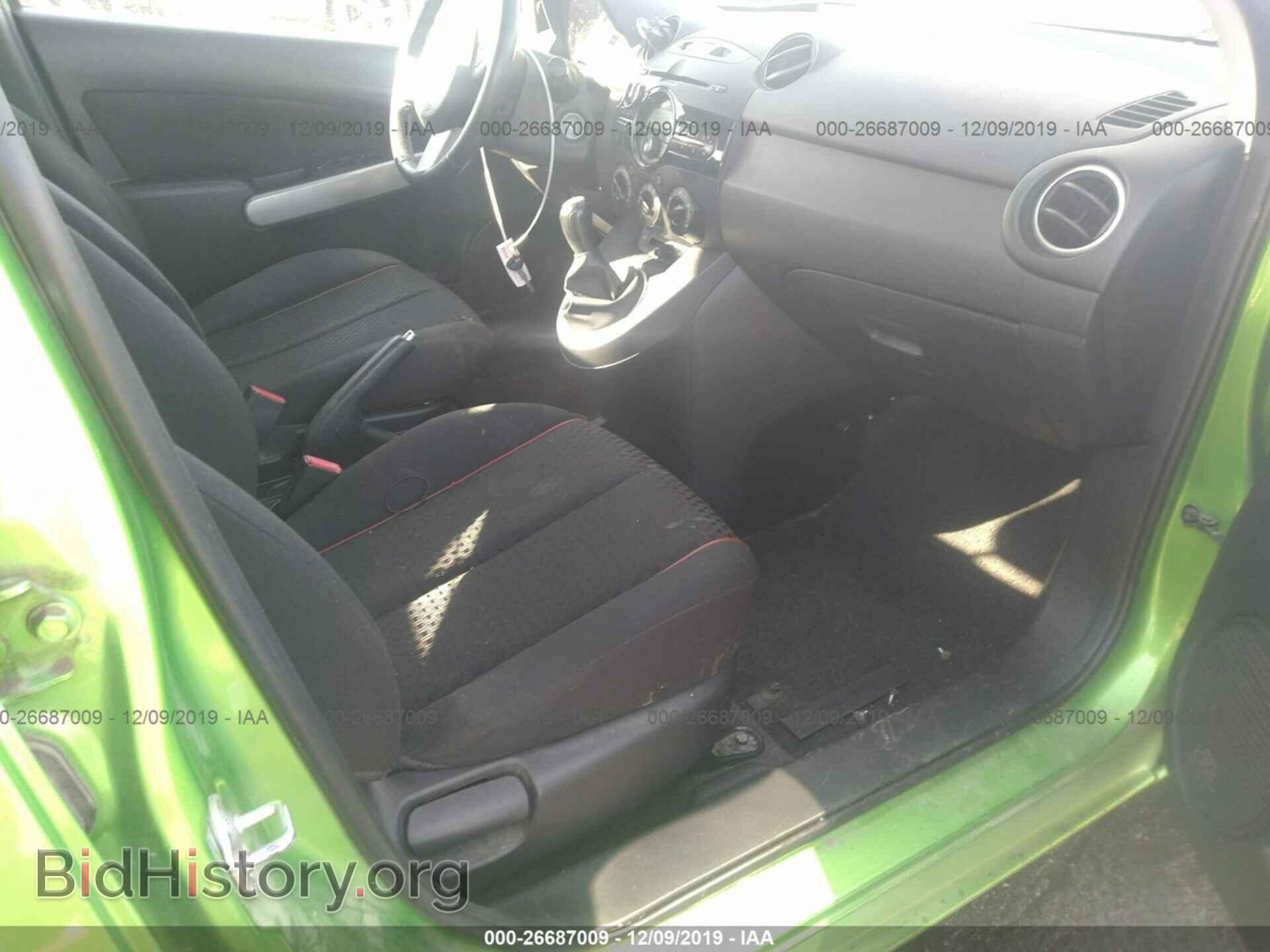 2012 MAZDA MAZDA2 - VIN: JM1DE1LY6C0140200 - Photo 5