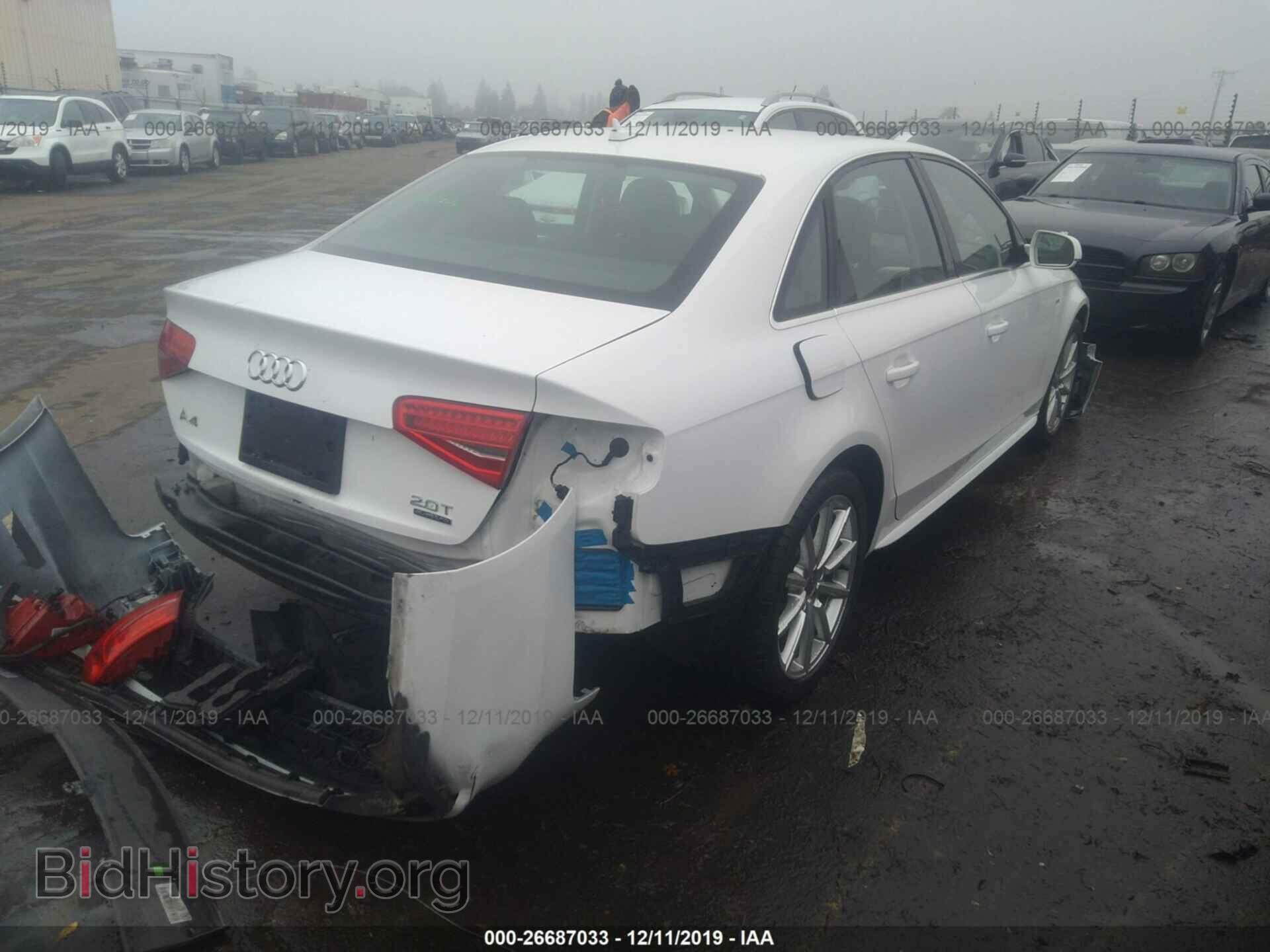 2015 AUDI A4 - VIN: WAUFFAFL8FN045986 - Фото 4