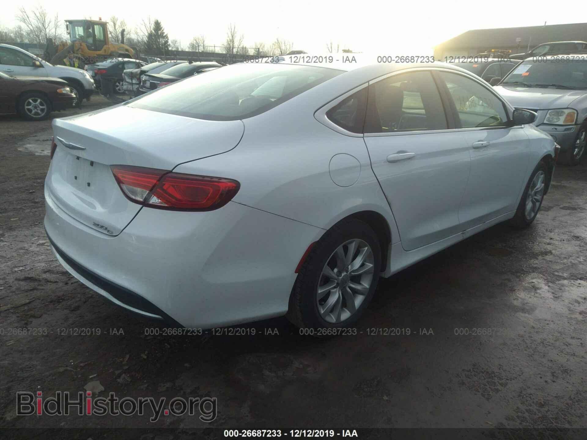 2015 Chrysler 200 - VIN: 1C3CCCCB6FN559510 - Фото 4