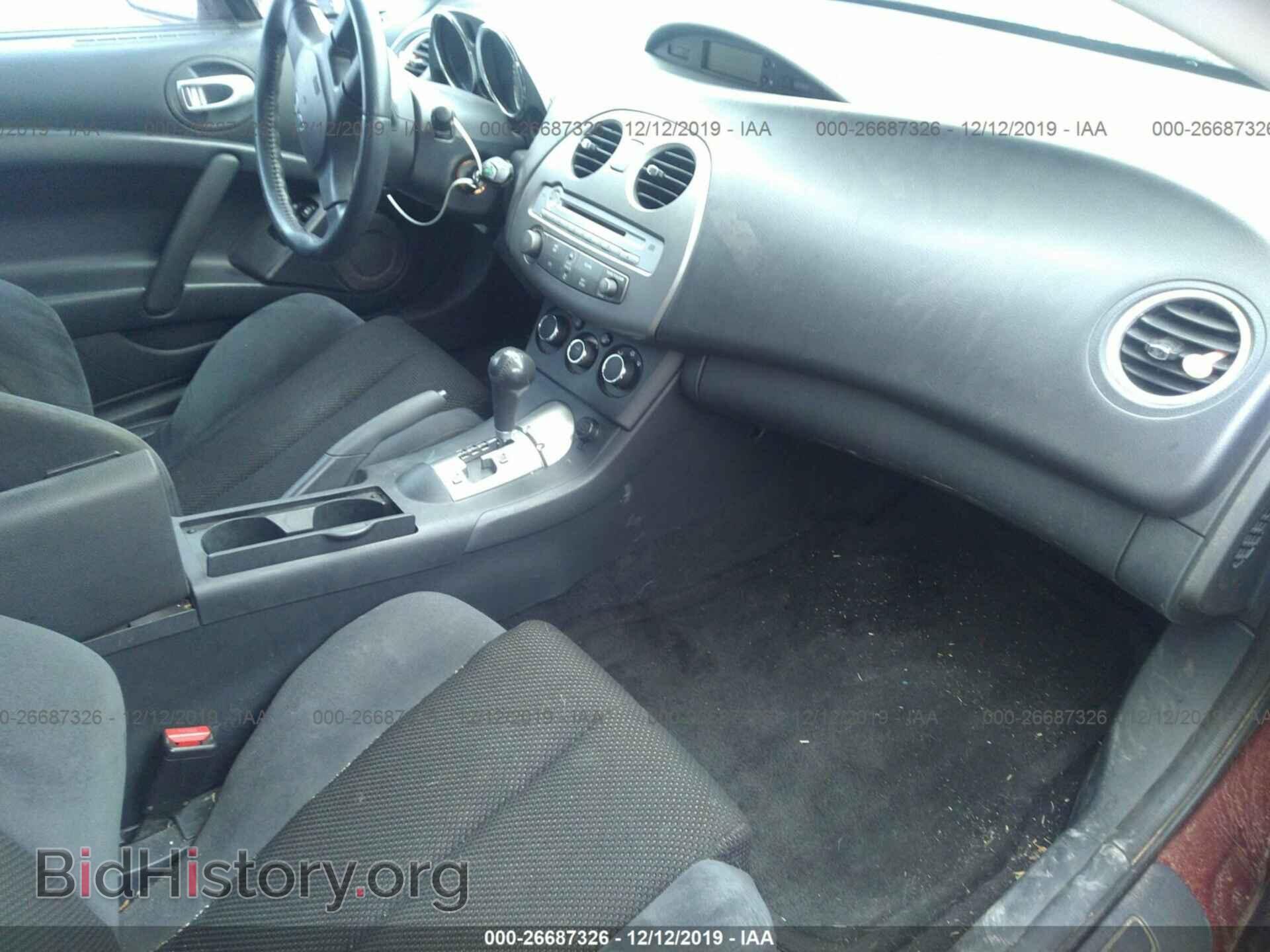 2007 MITSUBISHI ECLIPSE - VIN: 4A3AK24F67E002001 - Фото 5