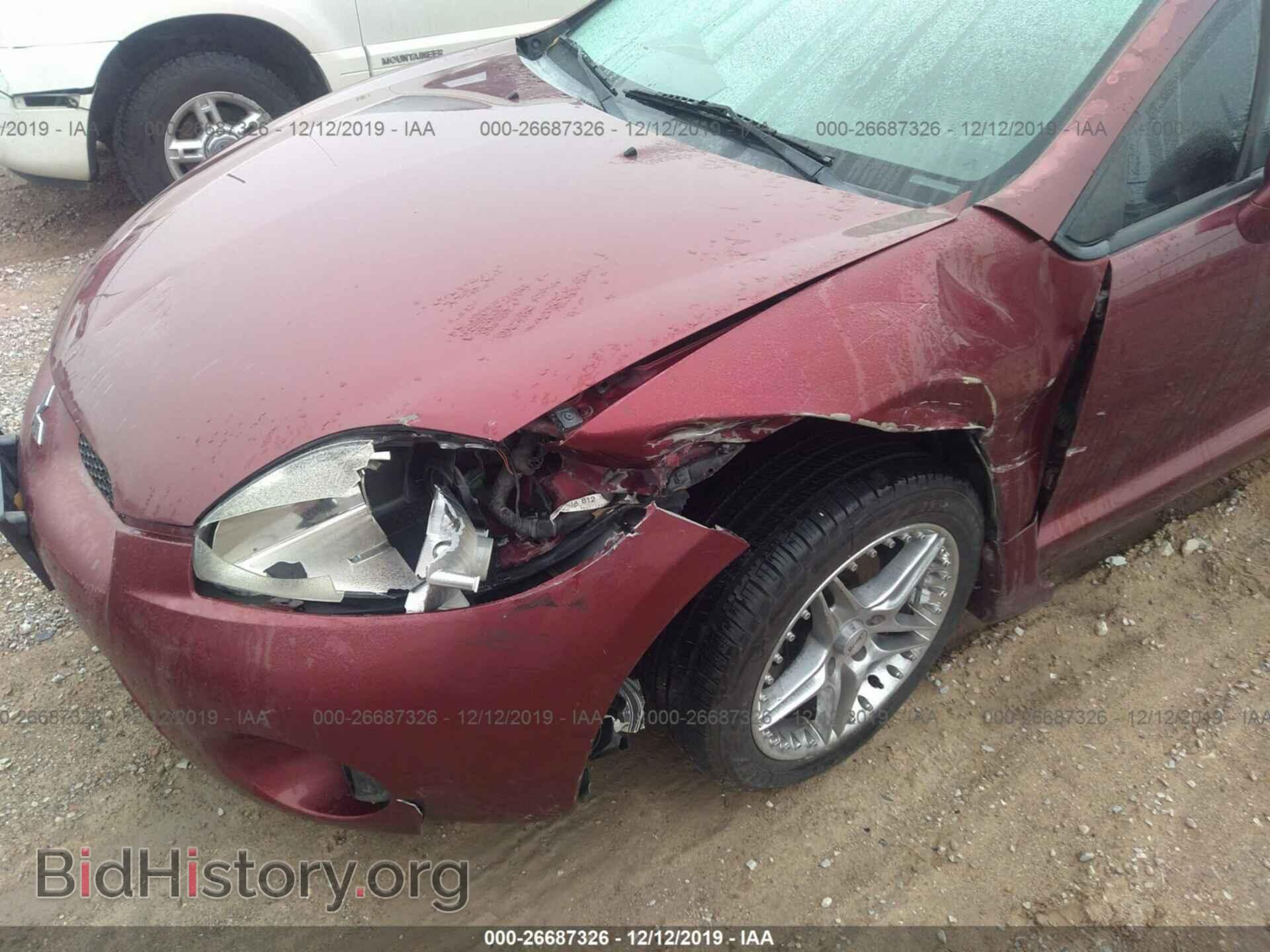 2007 MITSUBISHI ECLIPSE - VIN: 4A3AK24F67E002001 - Фото 6