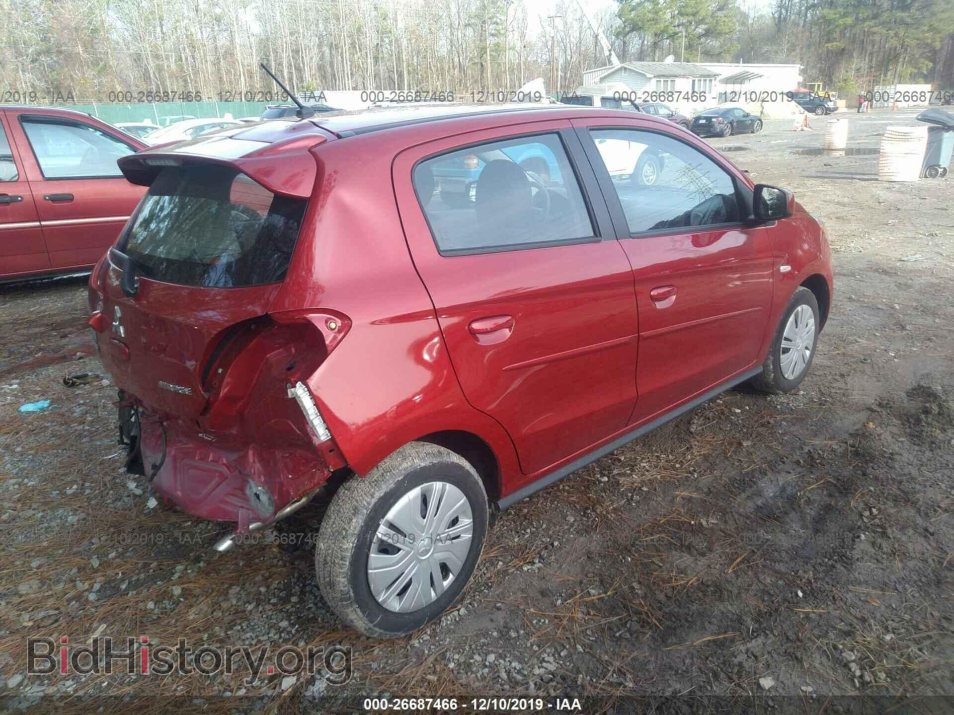 2019 MITSUBISHI MIRAGE - VIN: ML32A3HJ1KH002724 - Фото 4