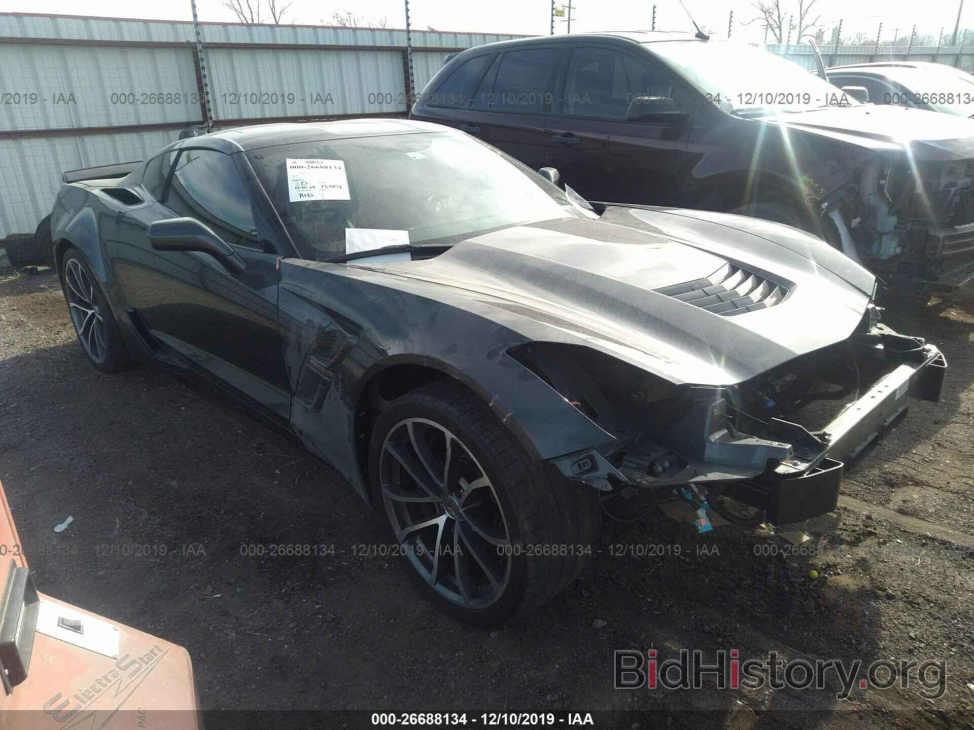 Photo 1G1YZ2D78H5116825 - CHEVROLET CORVETTE 2017