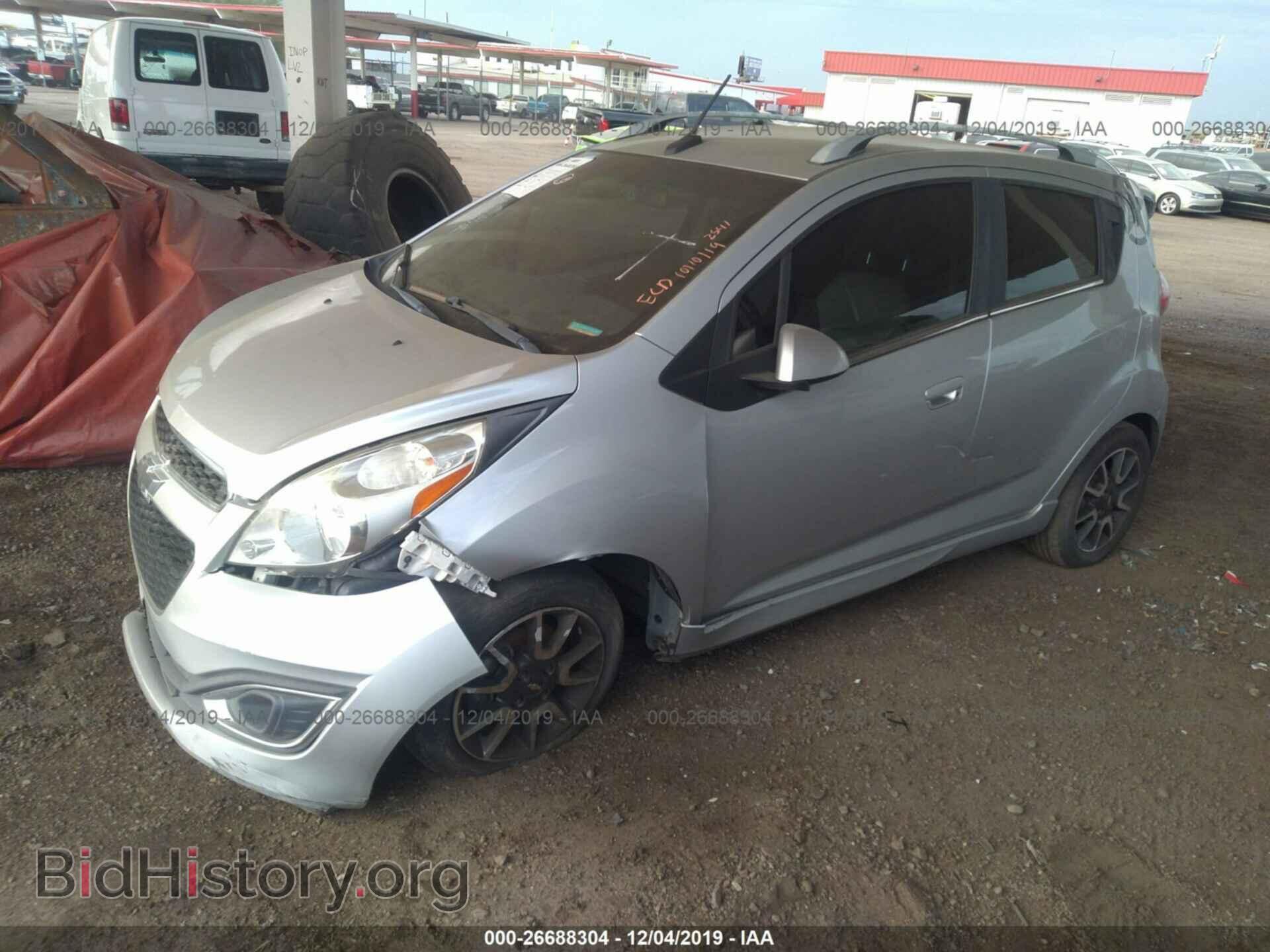 2013 CHEVROLET SPARK - VIN: KL8CF6S95DC570115 - Фото 2