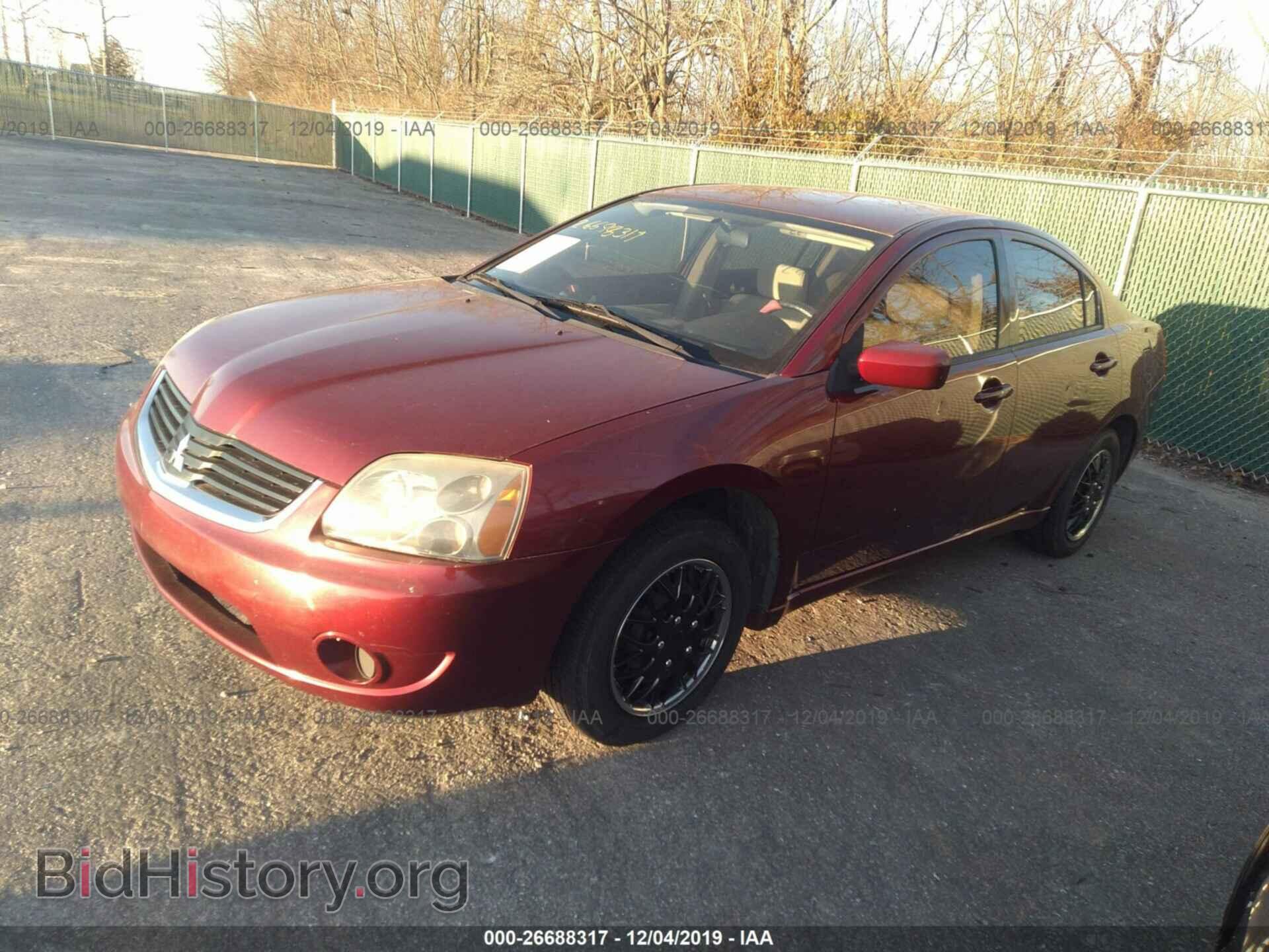 2007 MITSUBISHI GALANT - VIN: 4A3AB36F97E016395 - Фото 2