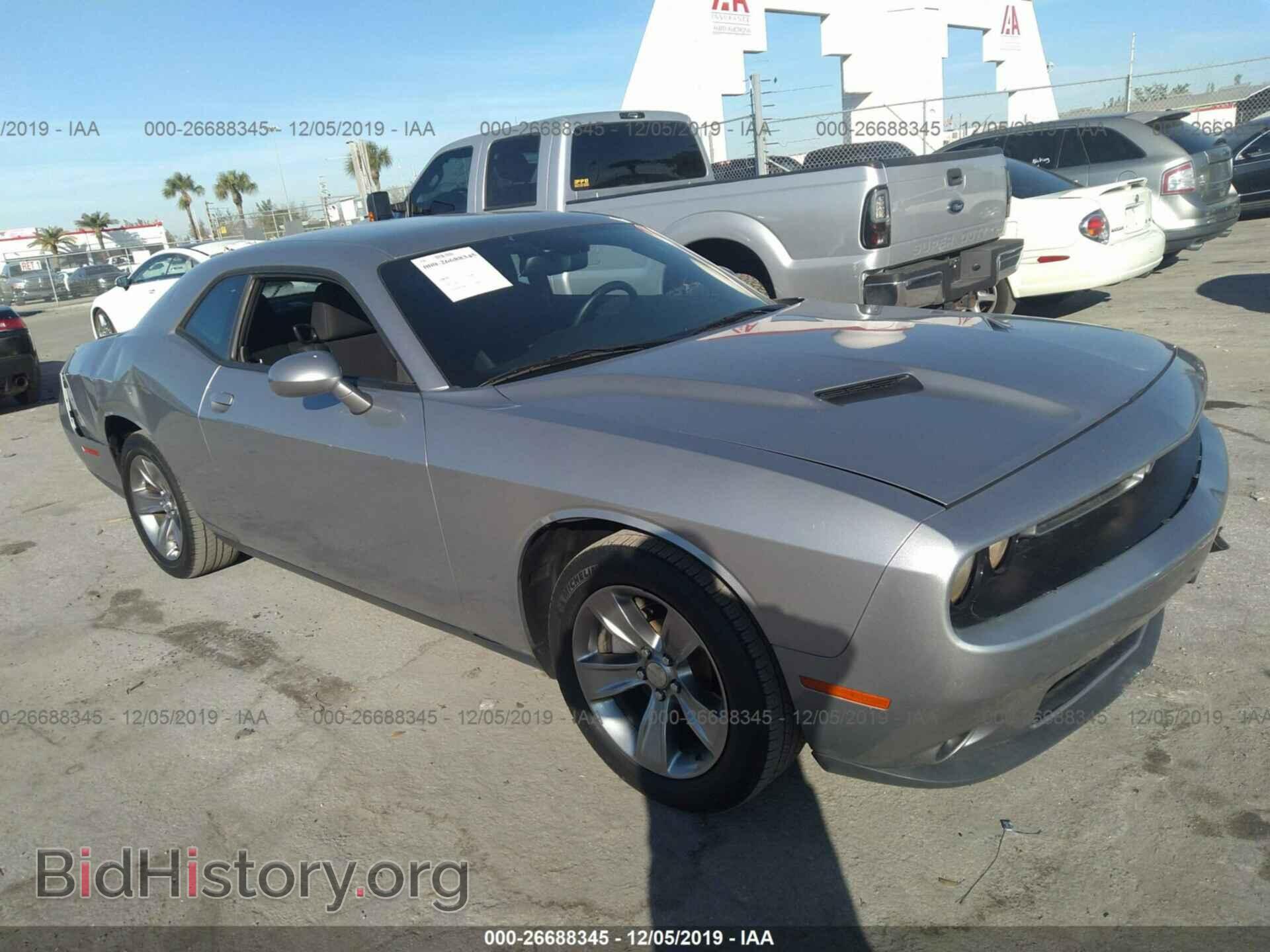 Photo 2C3CDZAG3GH183924 - DODGE CHALLENGER 2016