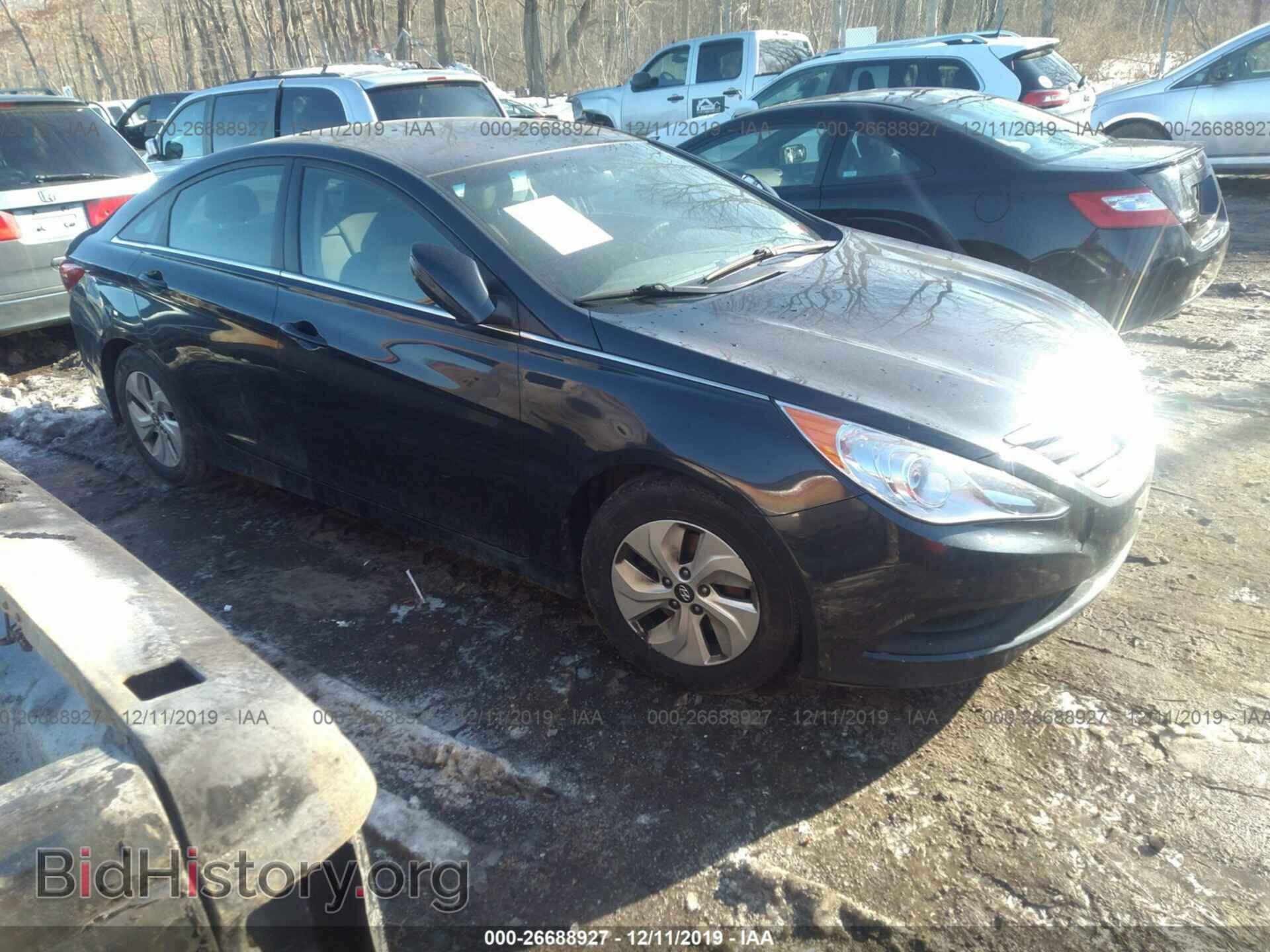 Фотография 5NPEB4AC6EH819685 - HYUNDAI SONATA 2014