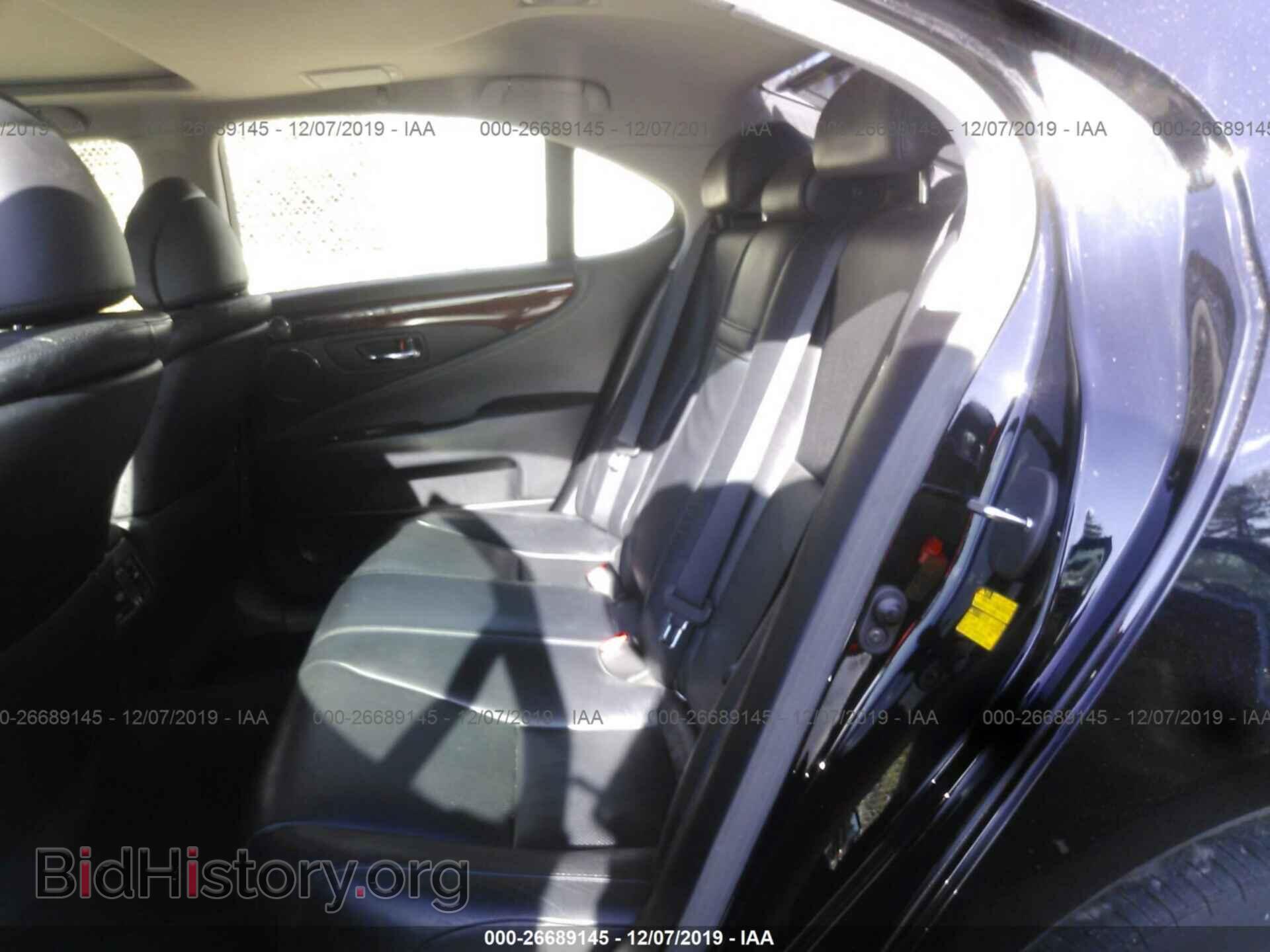 2010 LEXUS LS - VIN: JTHCL5EF0A5008715 - Фото 8