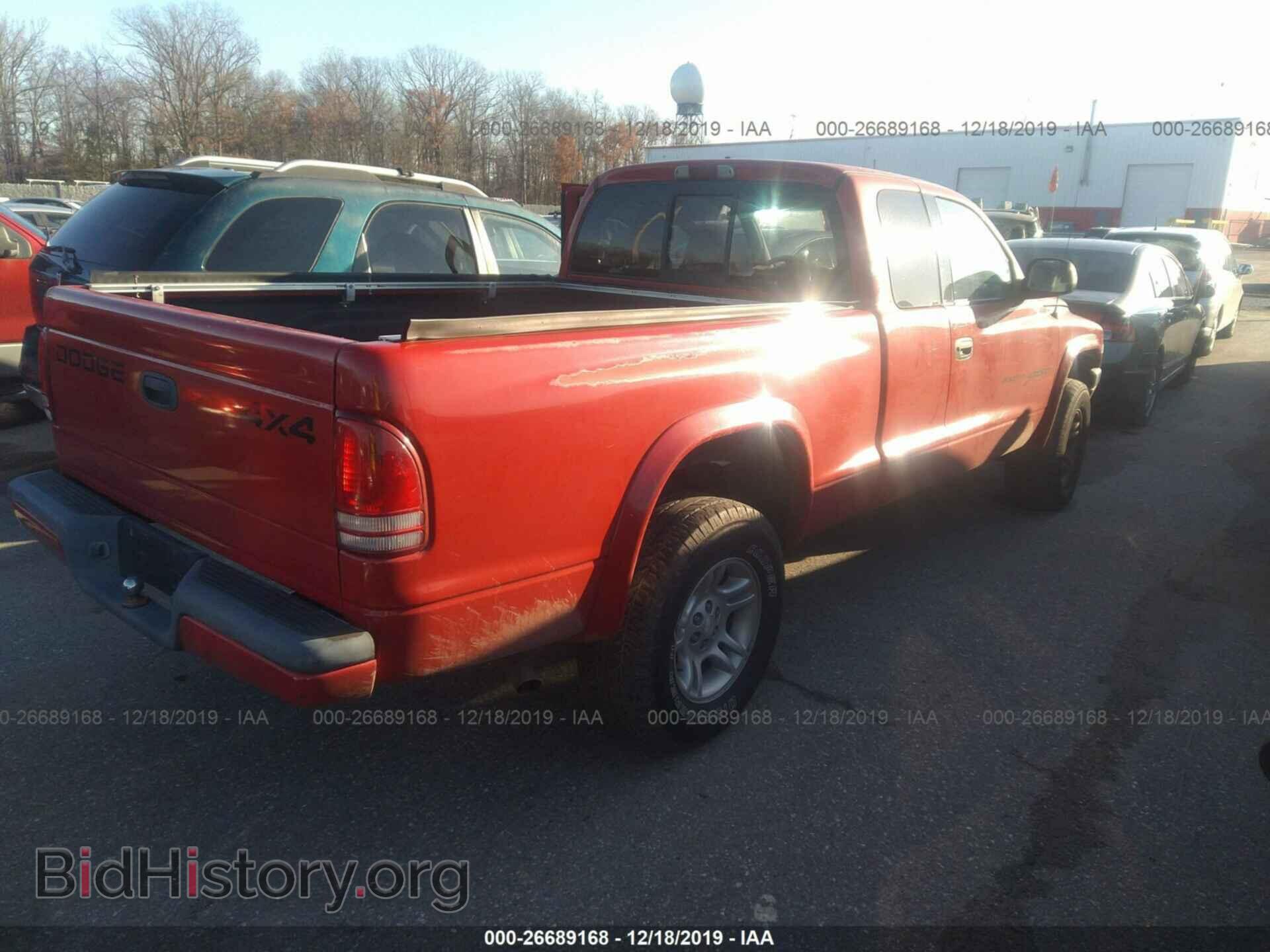 2001 Dodge Dakota - VIN: 1B7GG22N01S196302 - Фото 4