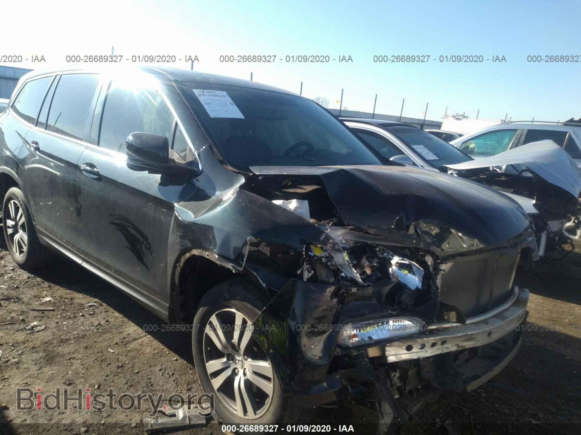 Фотография 5FNYF6H52HB001491 - HONDA PILOT 2017
