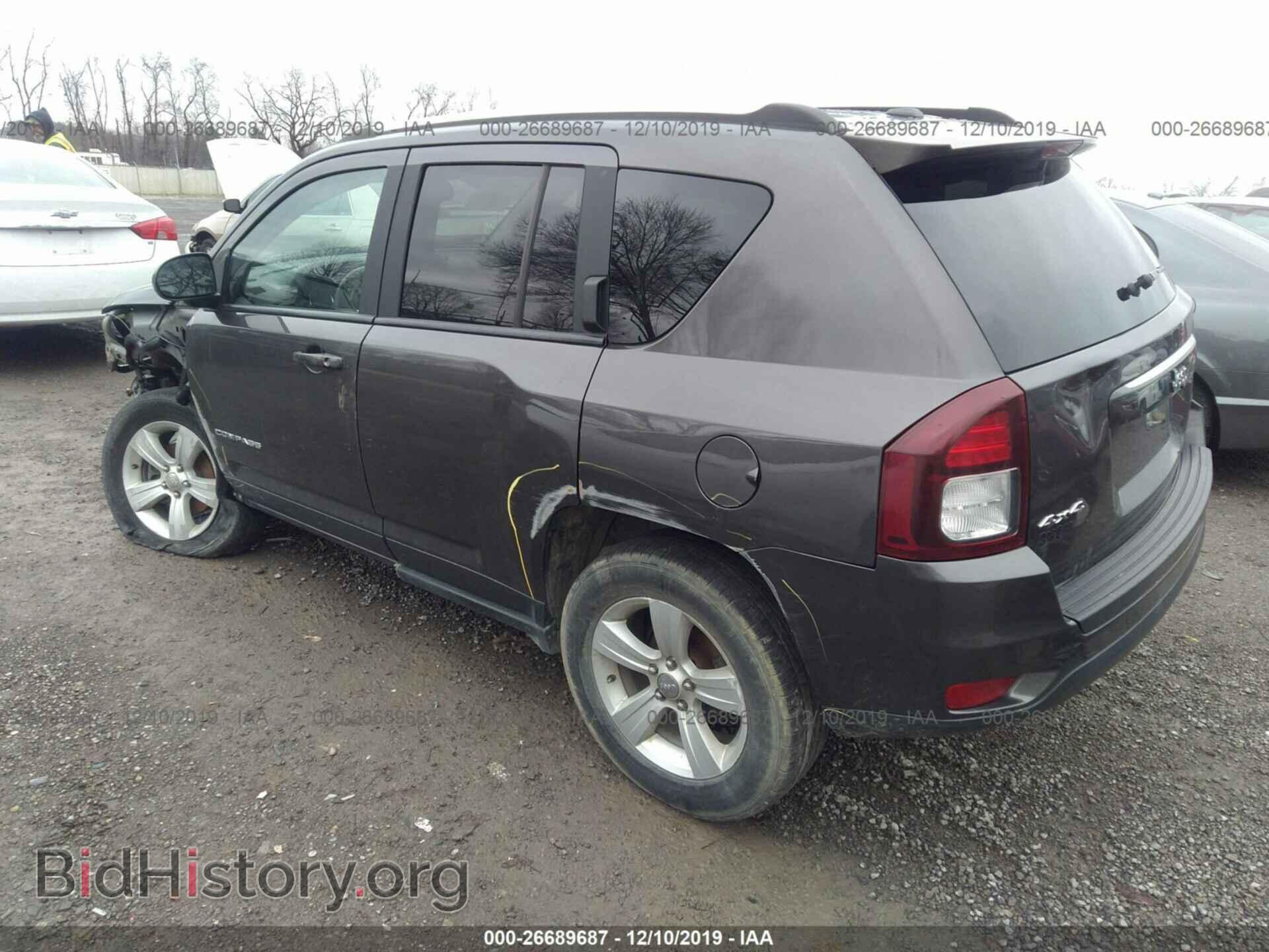 2017 JEEP COMPASS - VIN: 1C4NJDEB3HD167557 - Фото 3