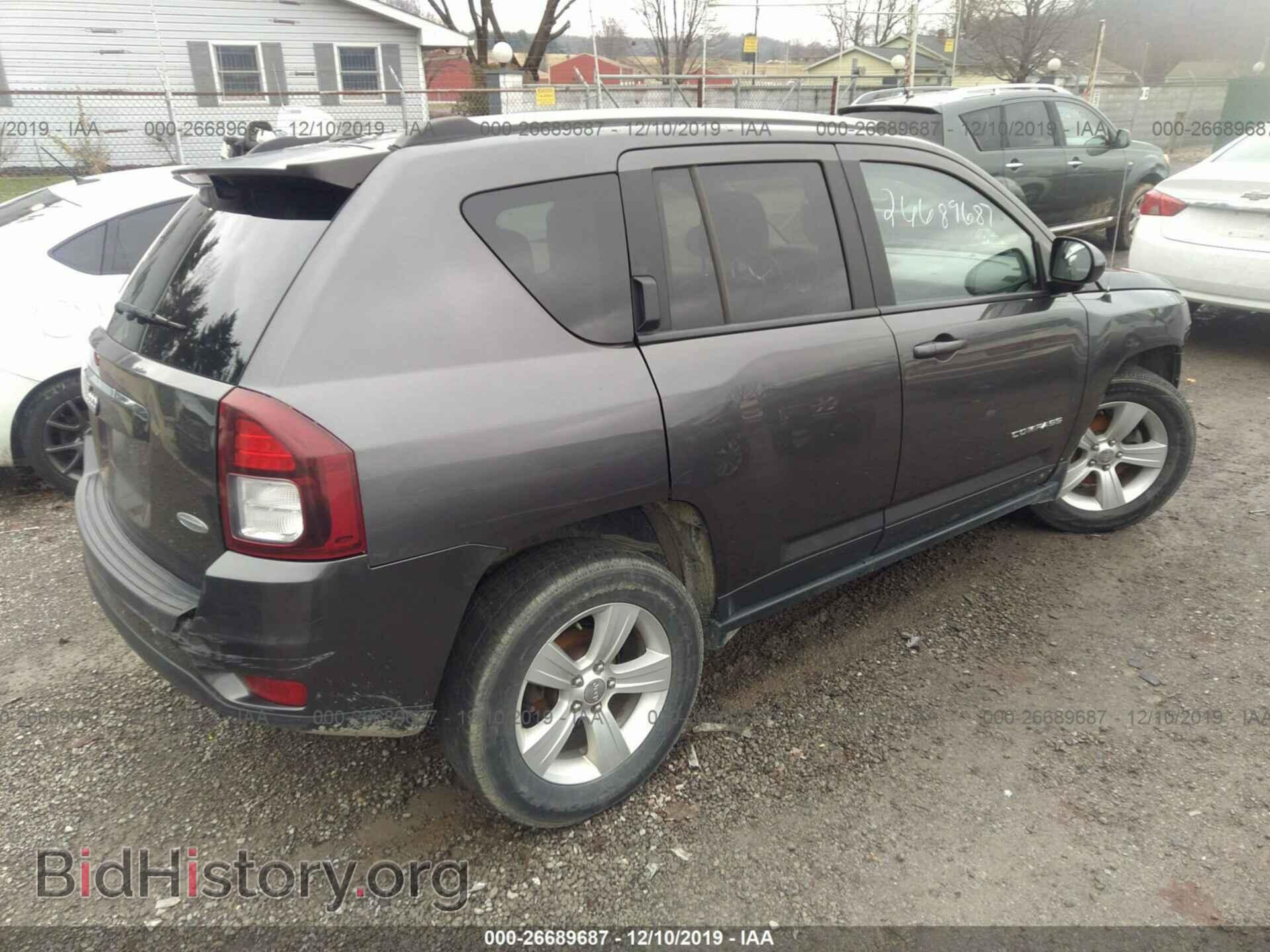 2017 JEEP COMPASS - VIN: 1C4NJDEB3HD167557 - Фото 4