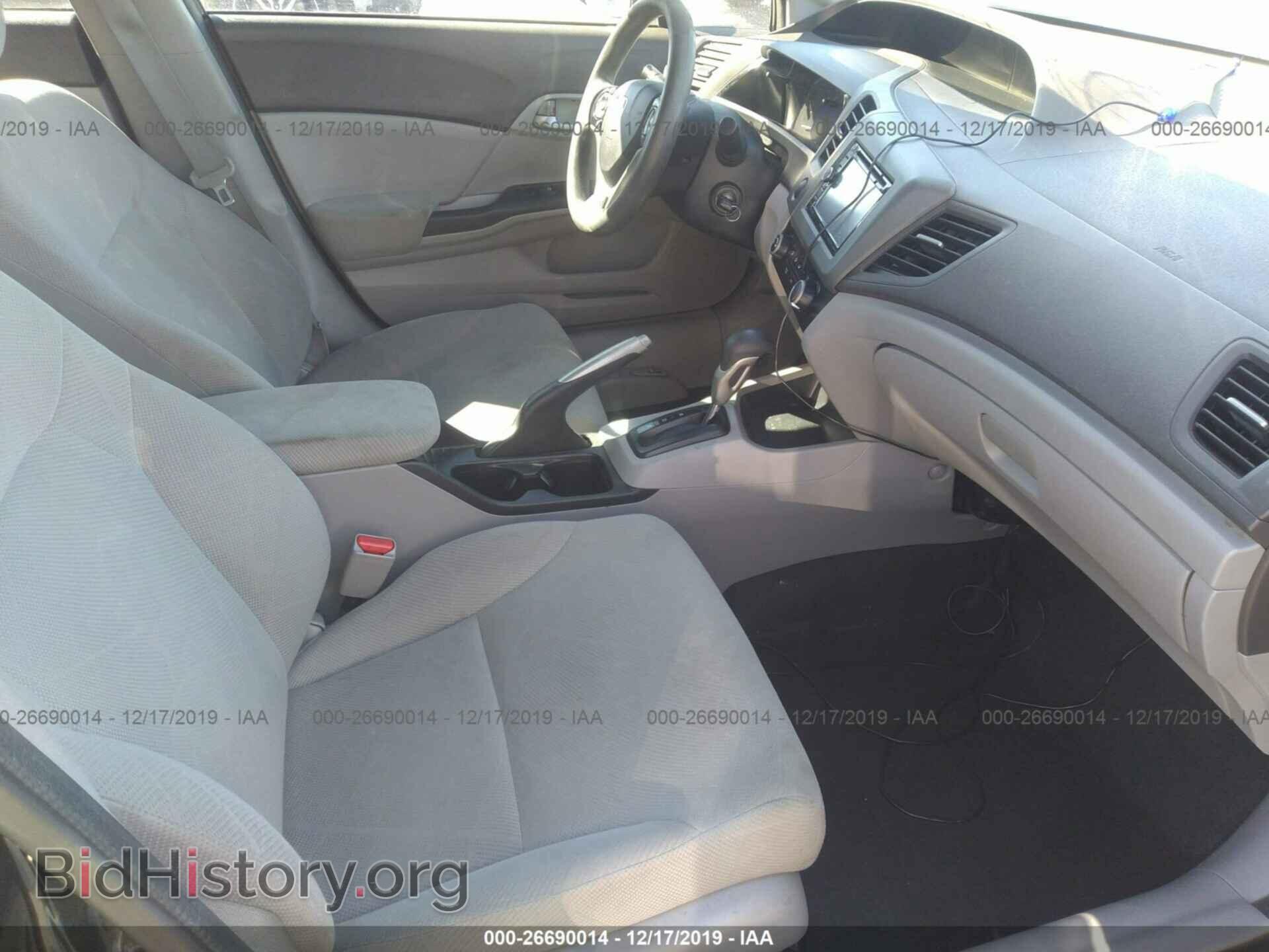2012 HONDA CIVIC - VIN: 2HGFB2F52CH588388 - Фото 5