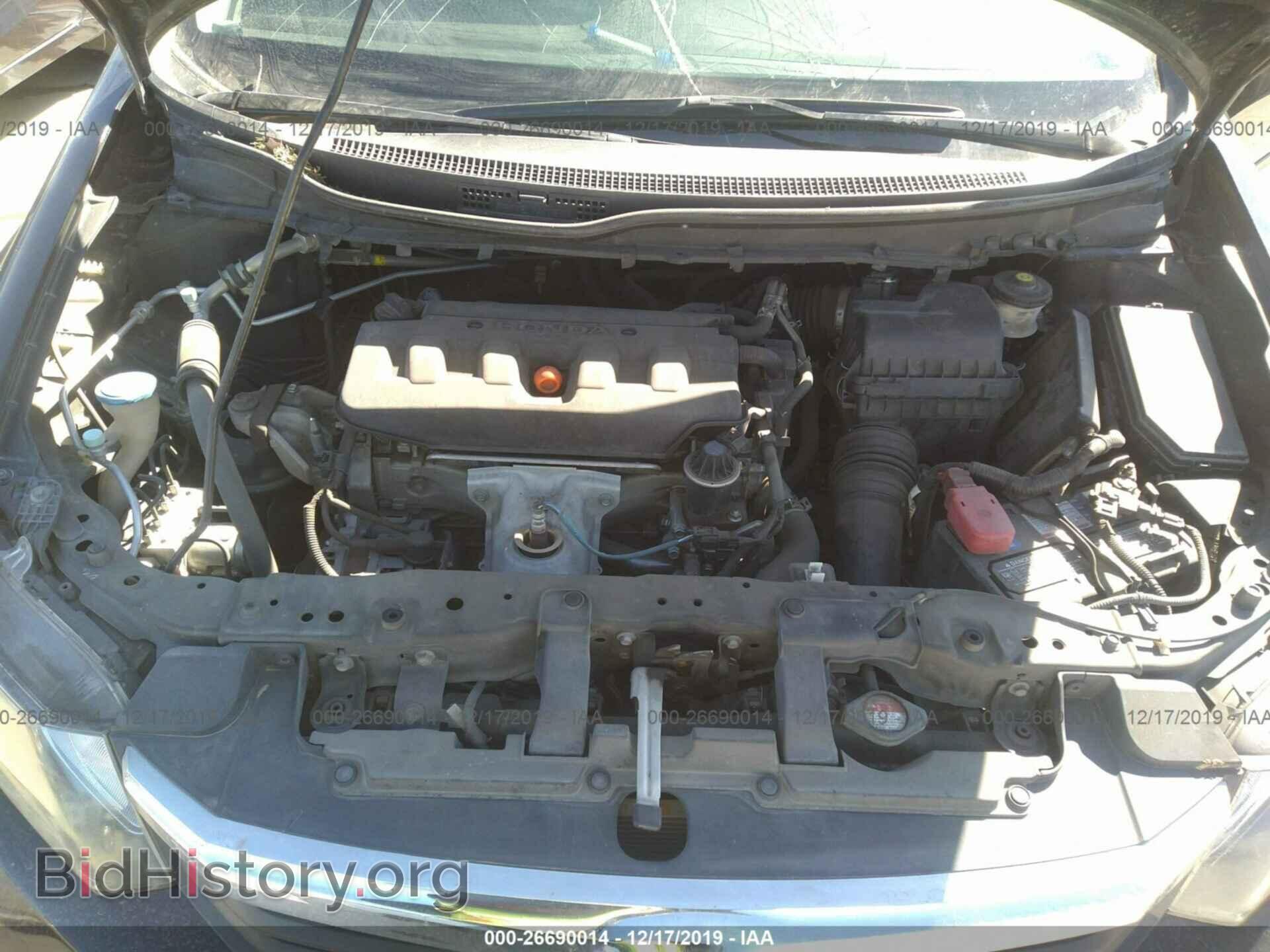 2012 HONDA CIVIC - VIN: 2HGFB2F52CH588388 - Фото 10