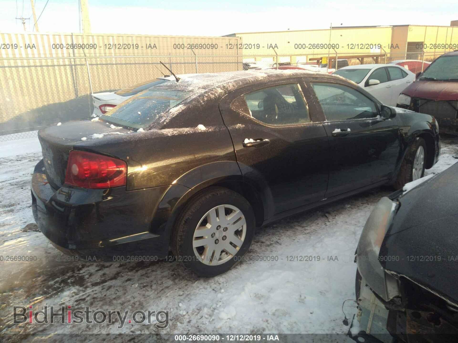 2013 DODGE AVENGER - VIN: 1C3CDZAB9DN753948 - Фото 4