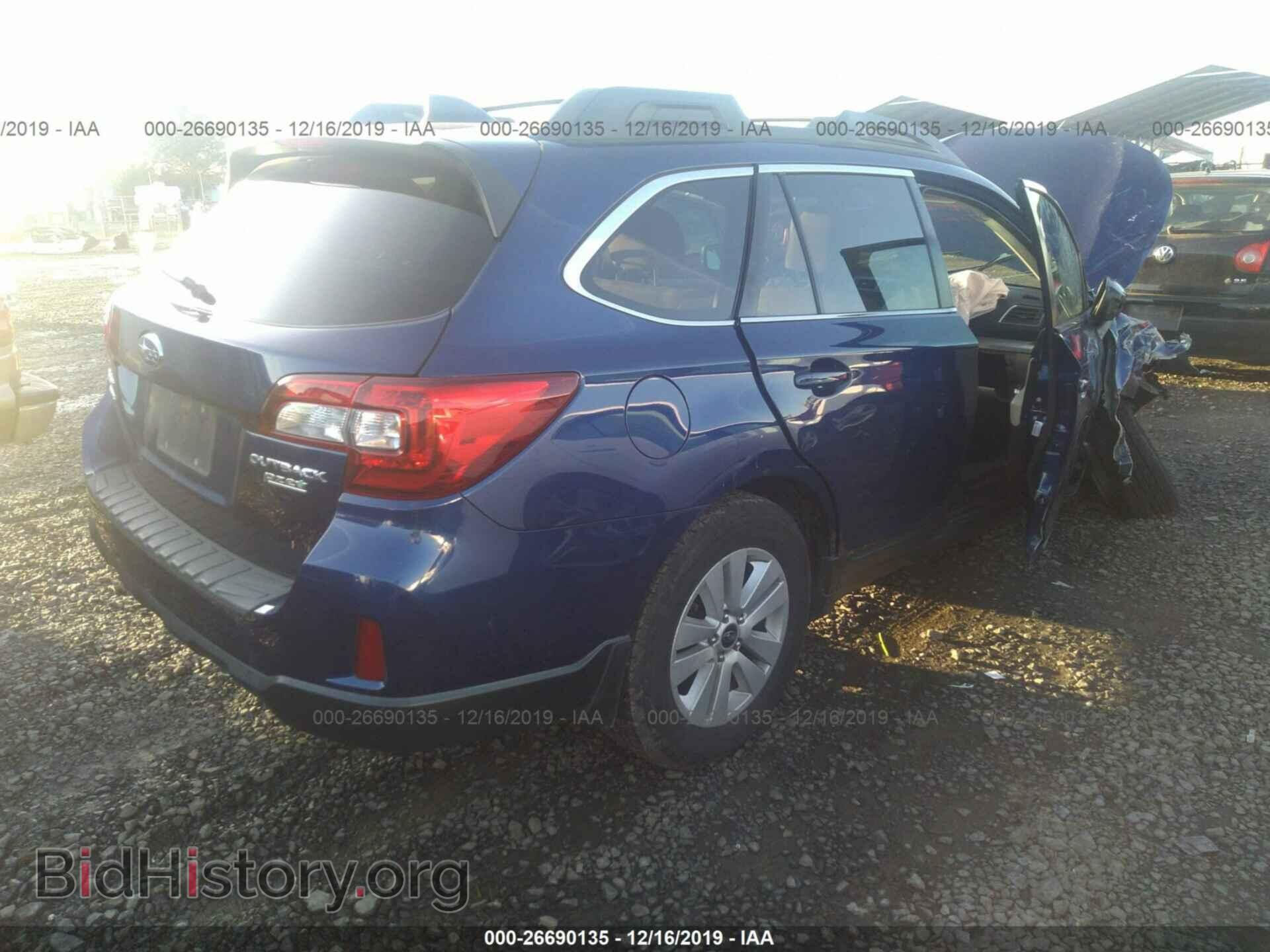 2017 SUBARU OUTBACK - VIN: 4S4BSADC1H3204986 - Фото 4