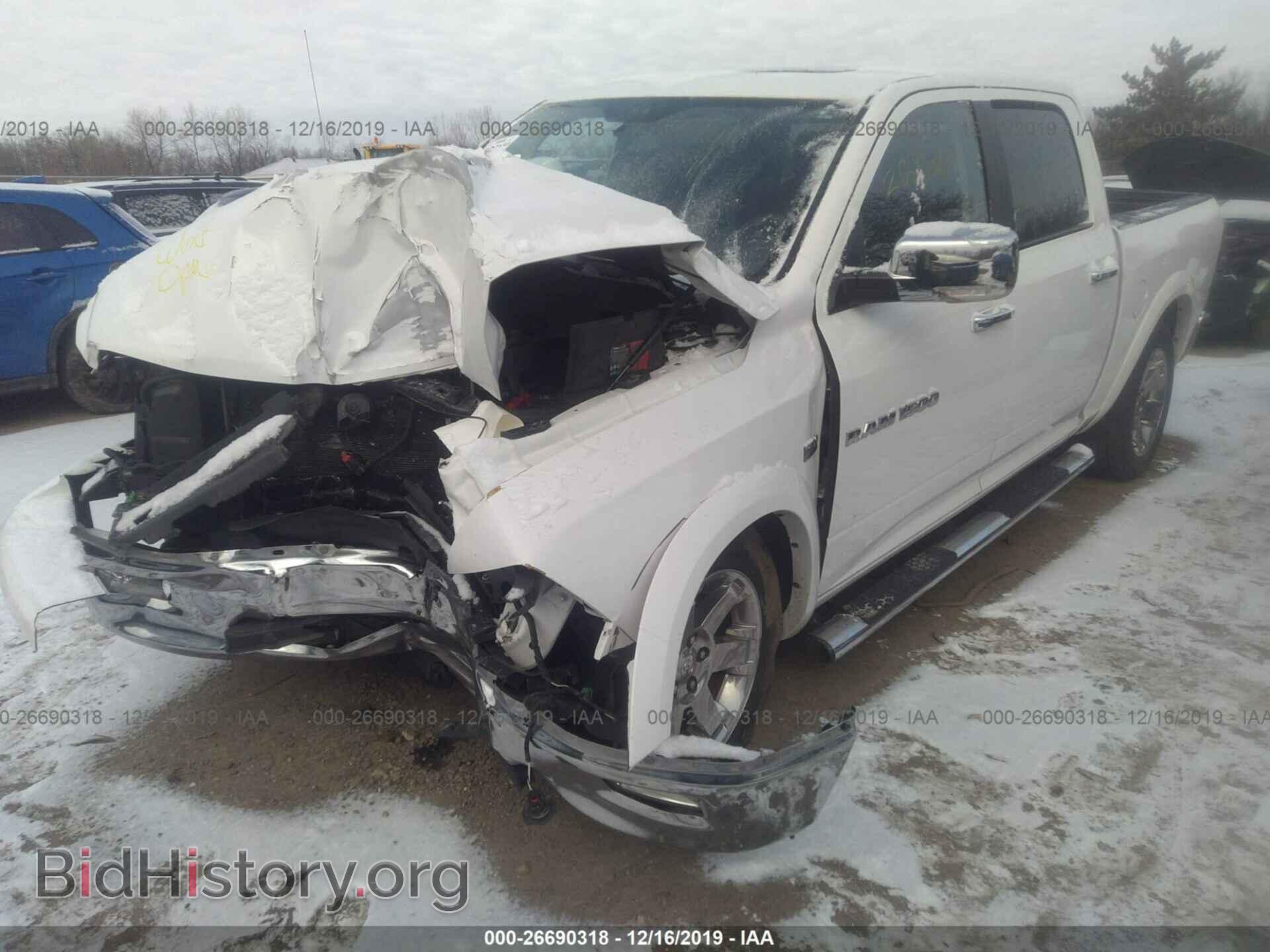 2012 DODGE RAM 1500 - VIN: 1C6RD7NT7CS188510 - Фото 2