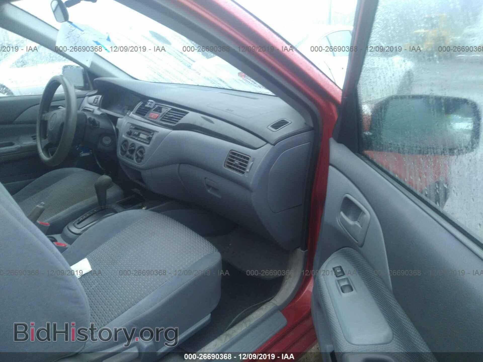2002 MITSUBISHI LANCER - VIN: JA3AJ26E32U018373 - Фото 5