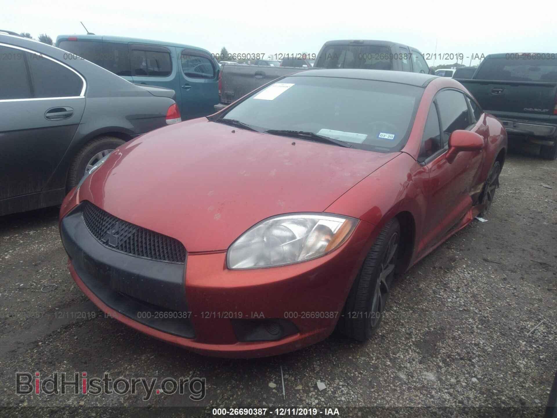 2012 MITSUBISHI ECLIPSE - VIN: 4A31K5DFXCE004068 - Photo 2