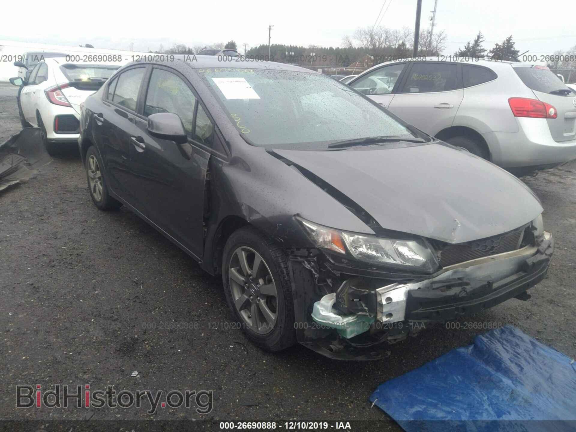 Фотография 2HGFB2F56DH302107 - HONDA CIVIC 2013